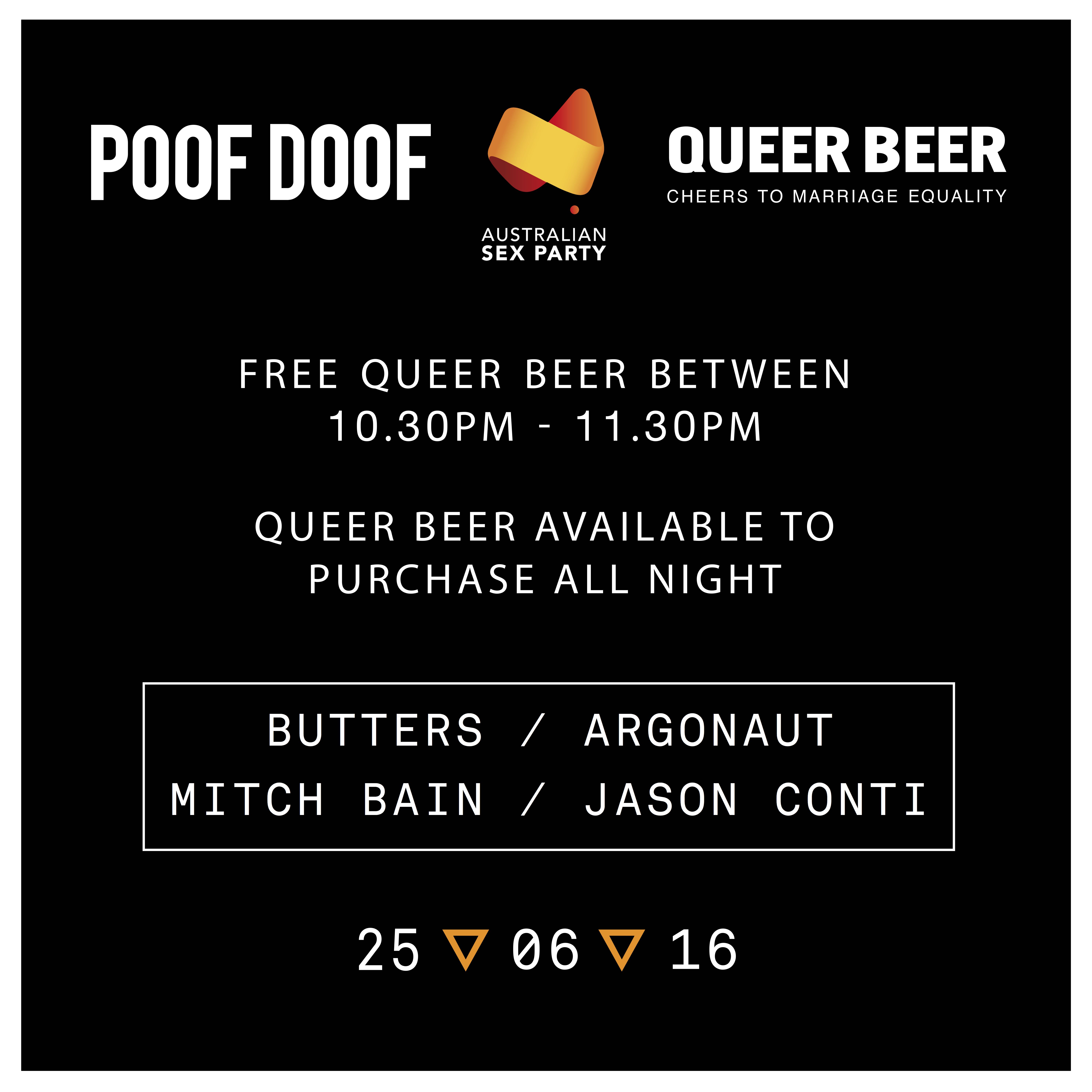 QUEER BEER - Poof Doof 