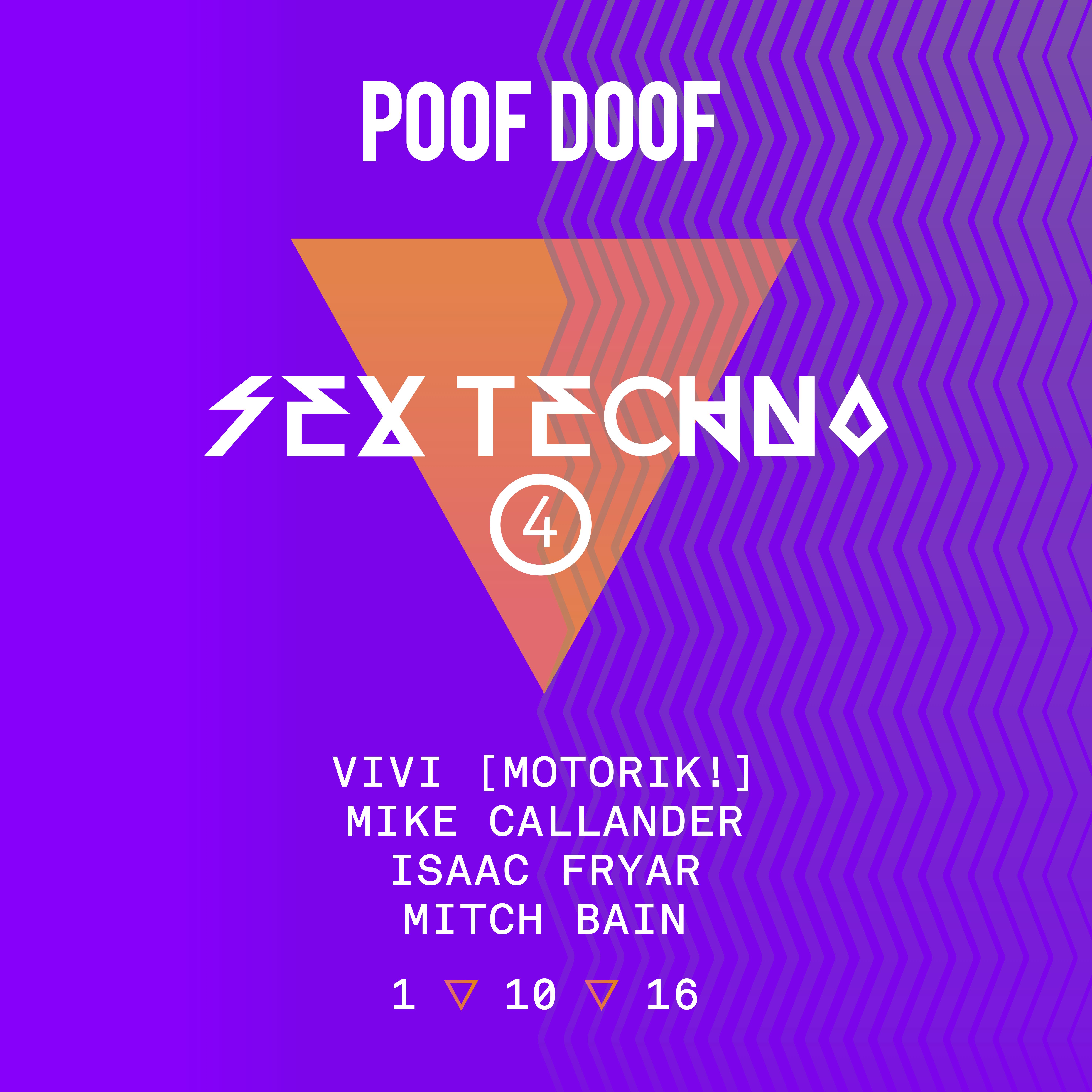 SEX TECHNO 4 - Poof Doof melbourne