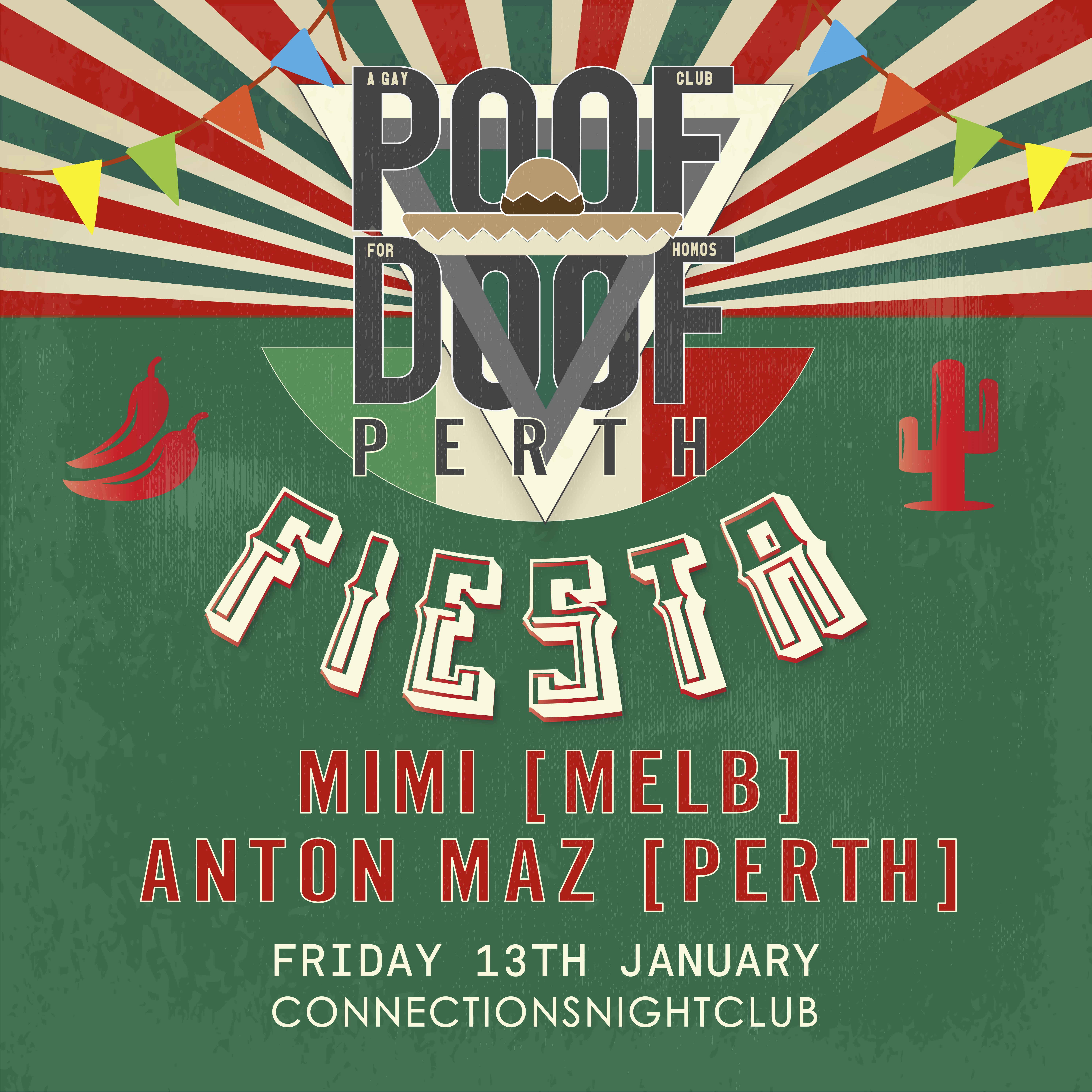 POOF DOOF PERTH: FIESTA - Poof Doof aus special