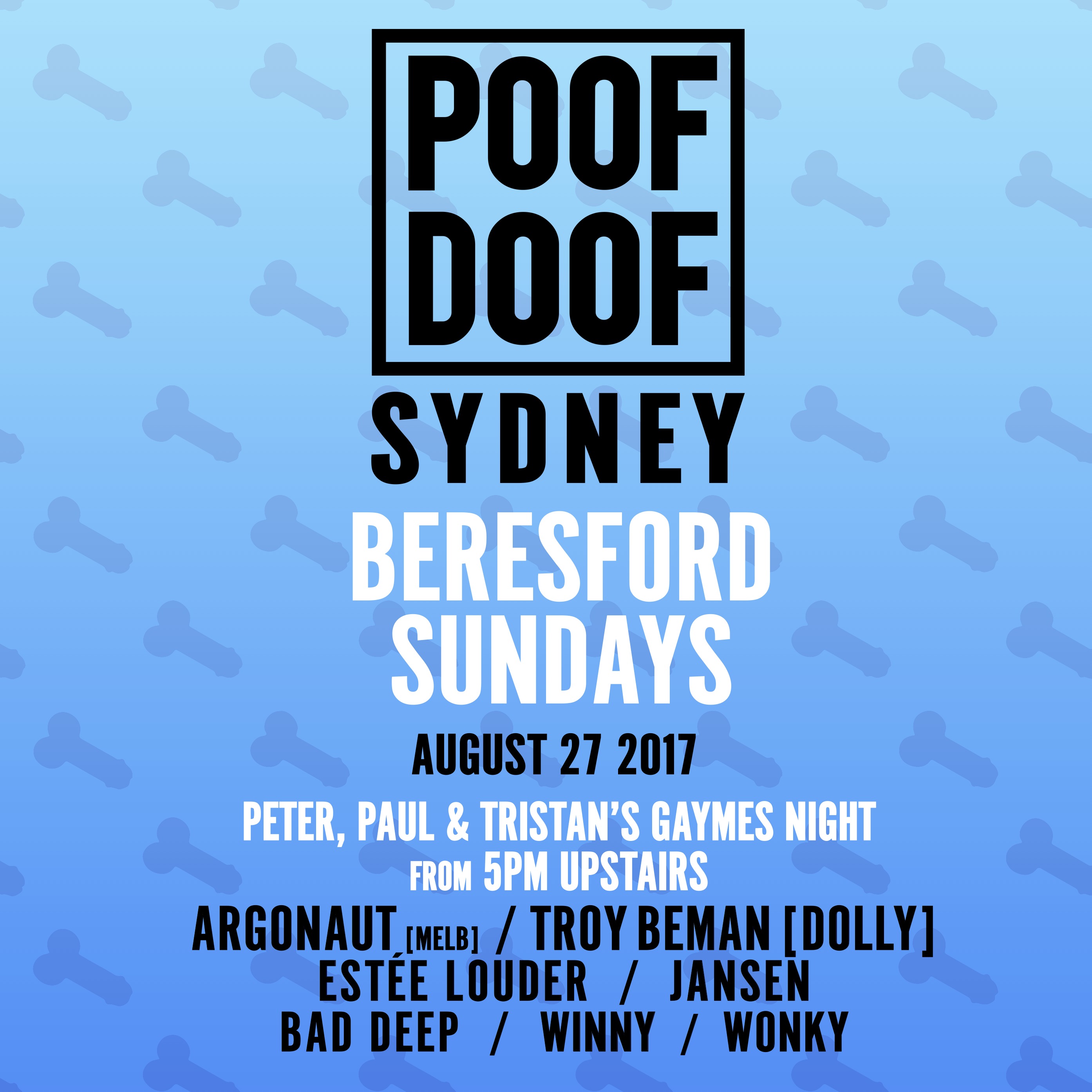 Poof Doof x Beresford Sundays #2 - Poof Doof sydney