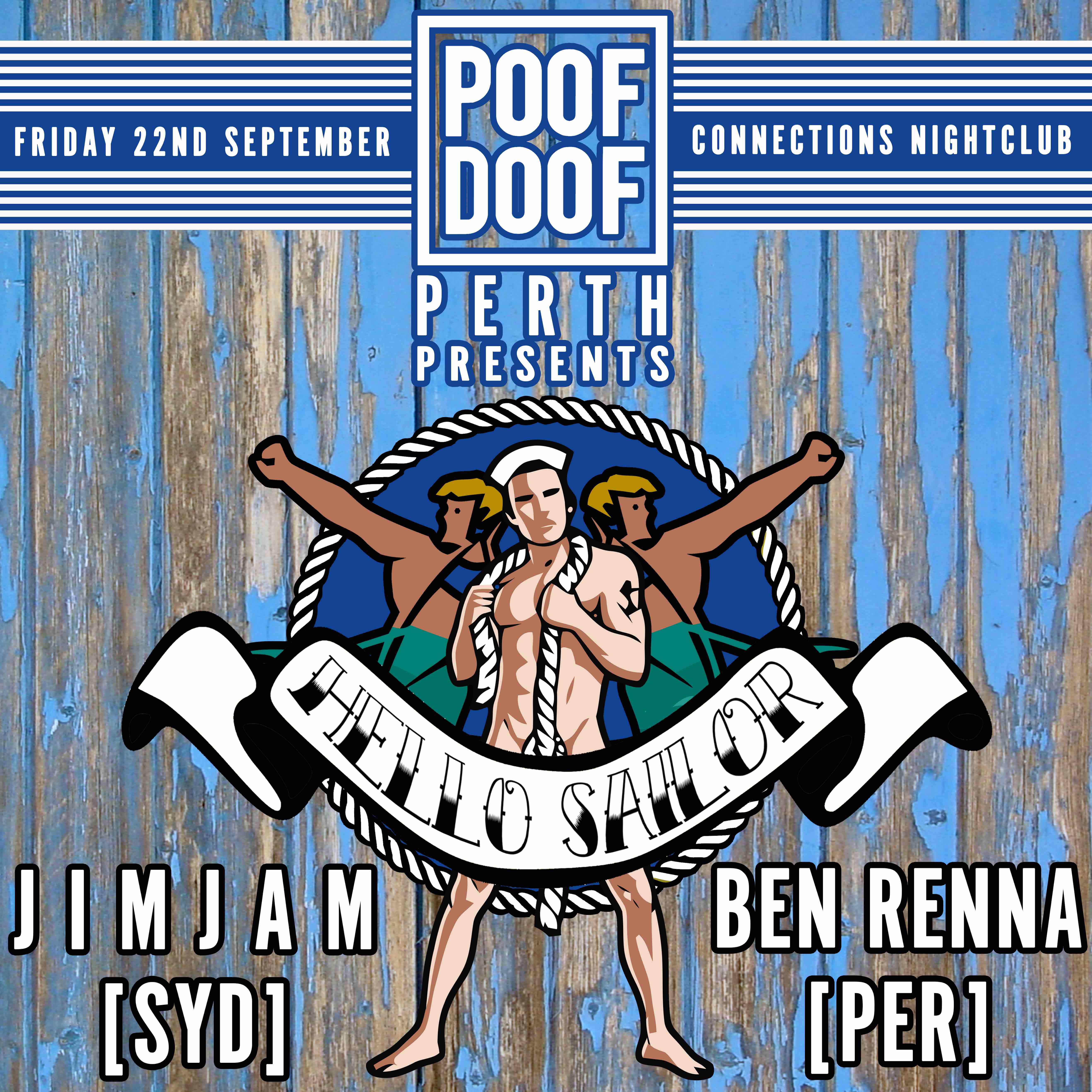 Poof Doof Perth / Hello Sailor - Poof Doof aus special