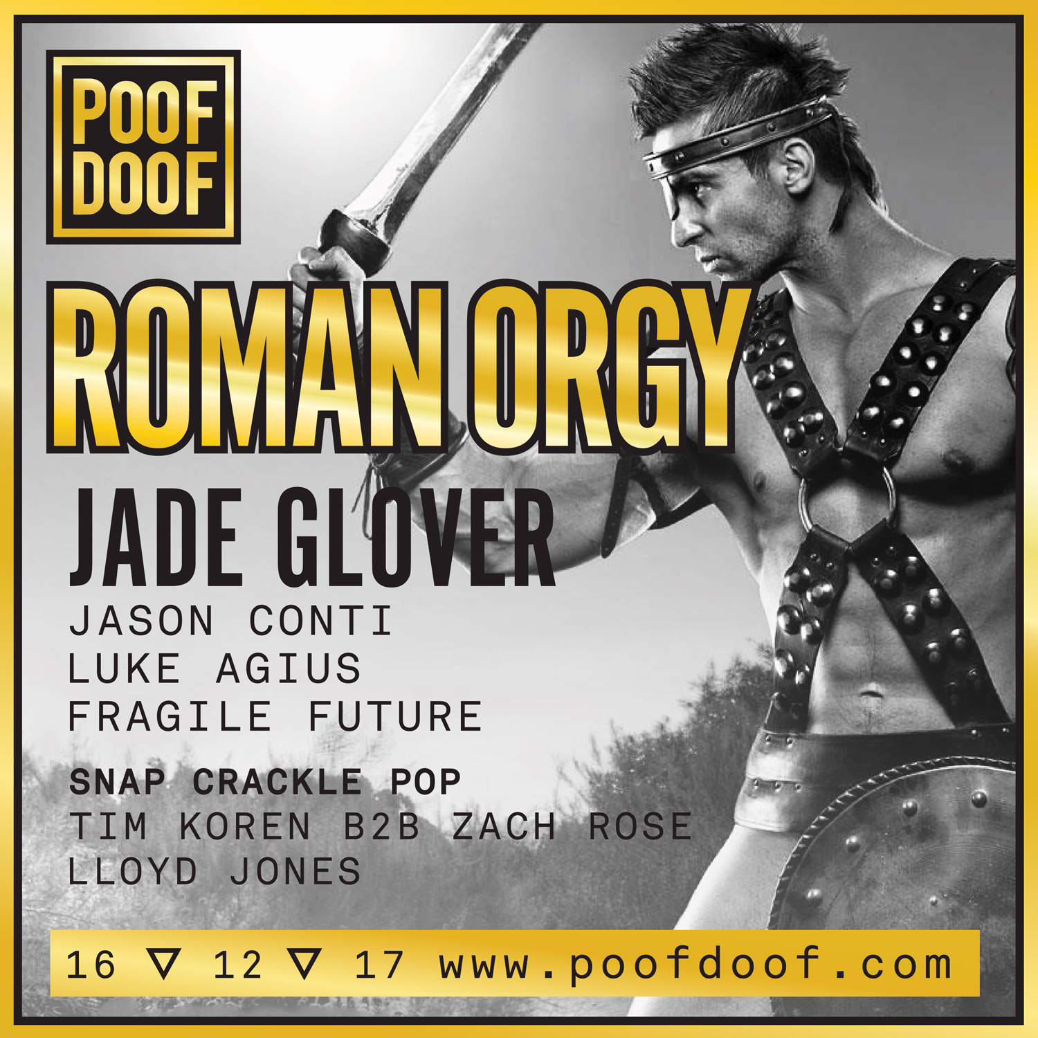 ROMAN ORGY 2017 - Poof Doof 