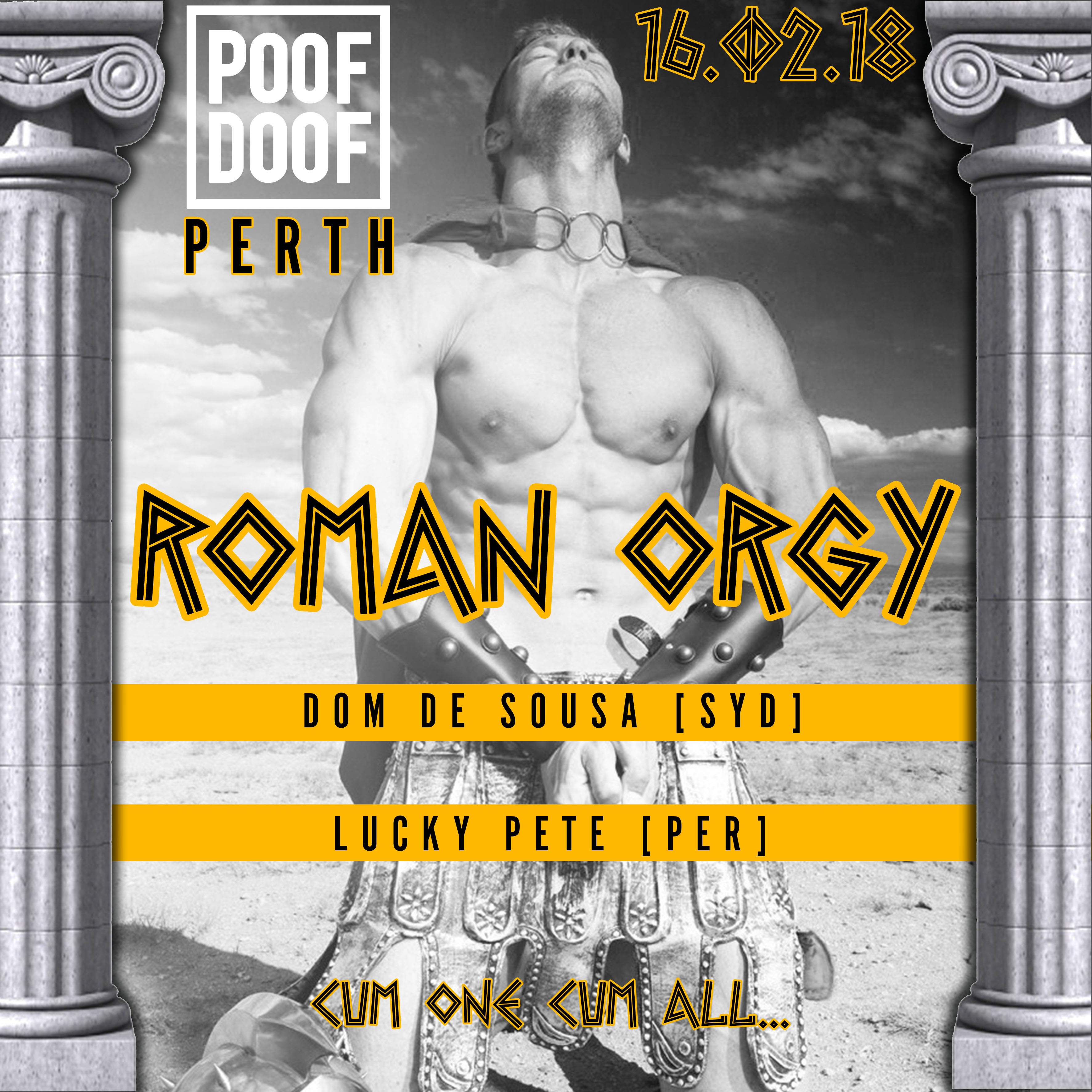 PERTH ROMAN ORGY - Poof Doof 