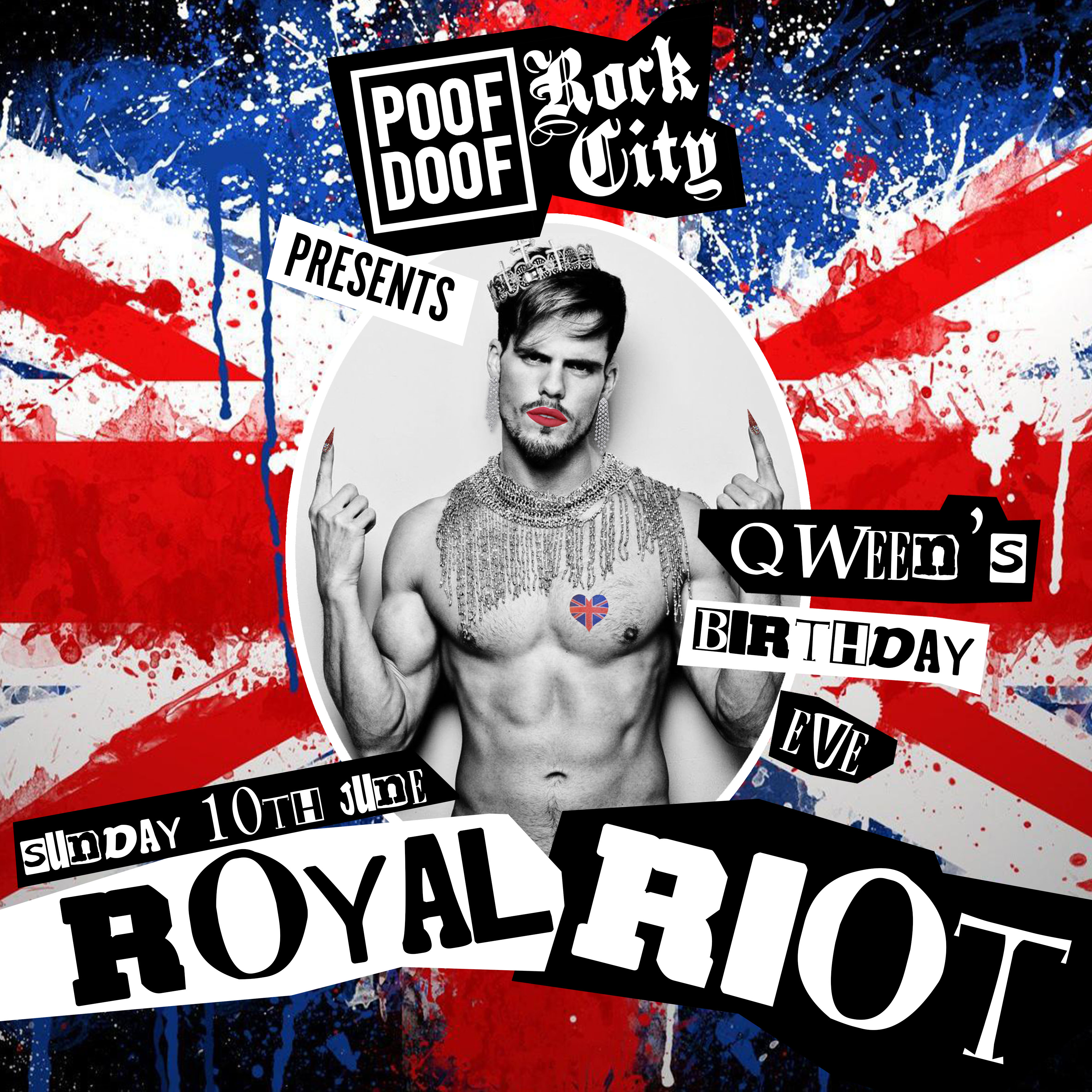 POOF DOOF & ROCK CITY: ROYAL RIOT - Poof Doof 