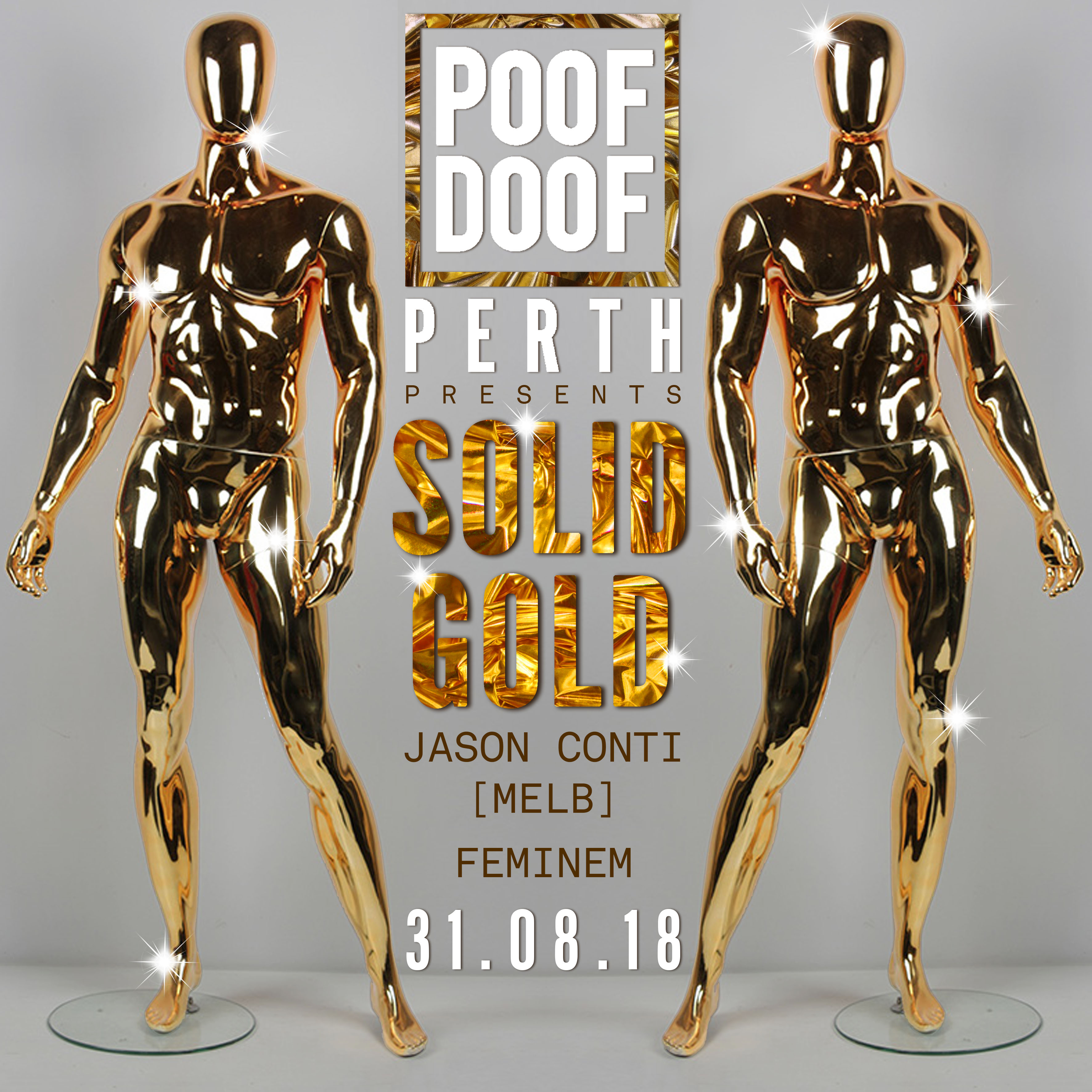 POOF DOOF PERTH: SOLID GOLD - Poof Doof melbourne