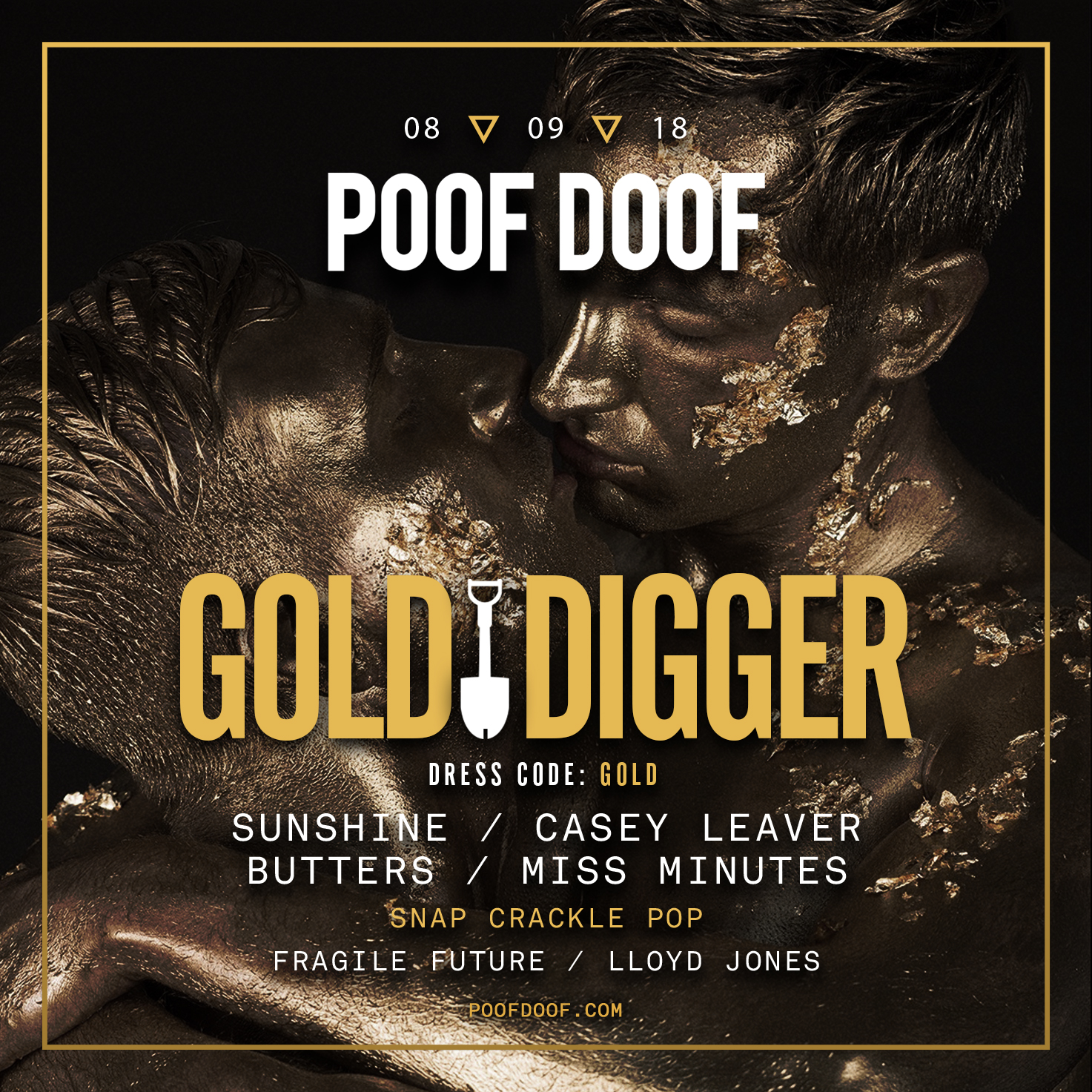 GOLD DIGGER - Poof Doof melbourne