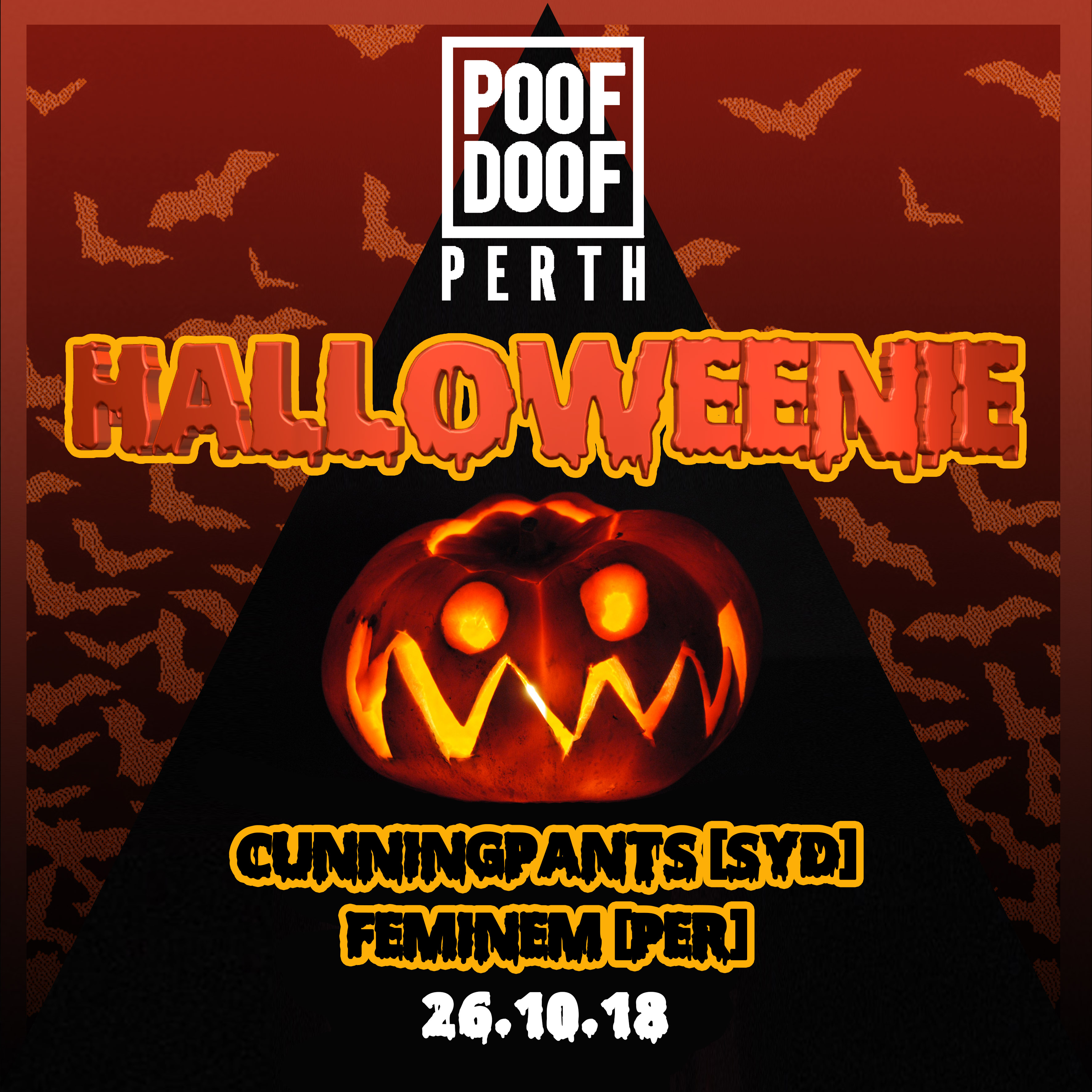 Poof Doof Perth: Halloweenie - Poof Doof aus special