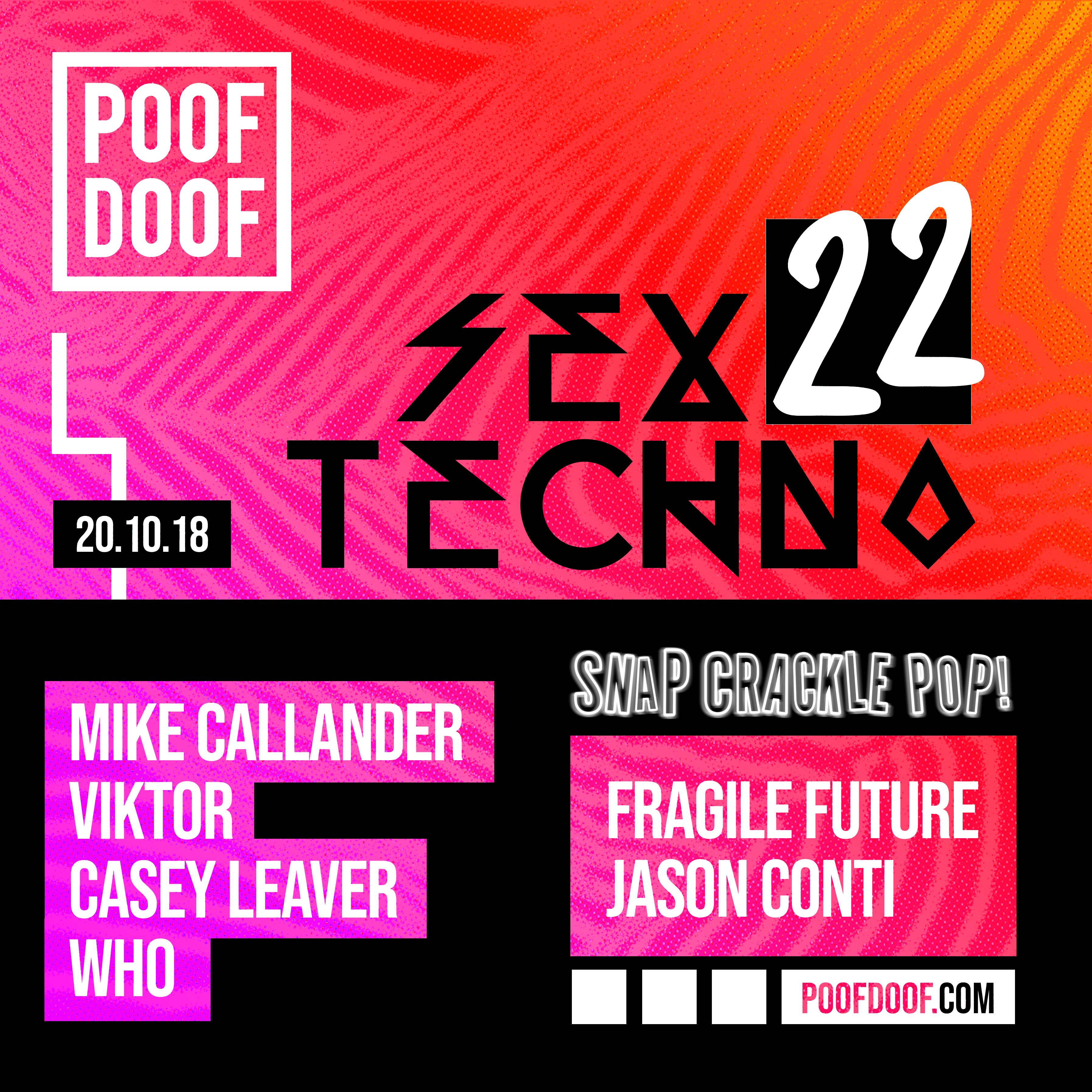 SEX TECHNO 22 - Poof Doof 