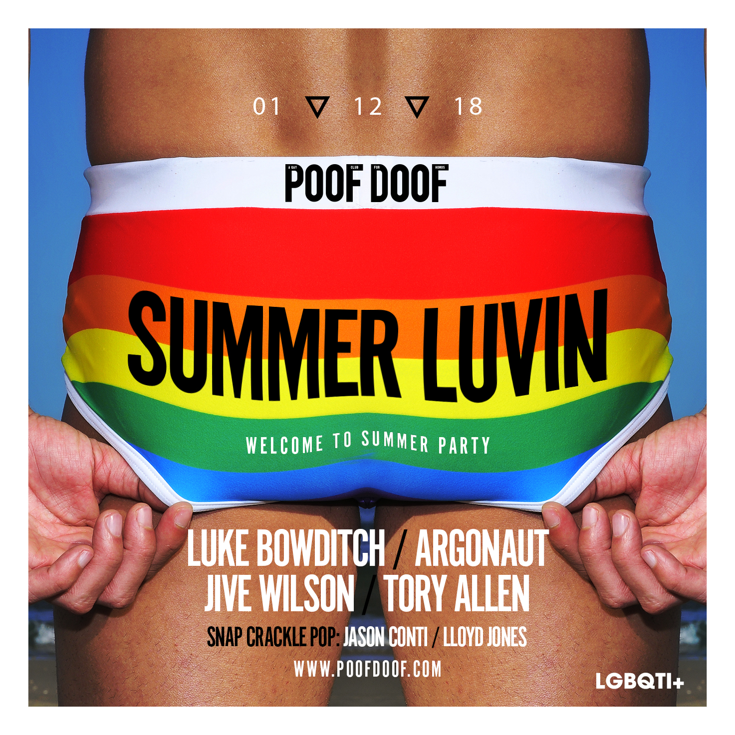 SUMMER LUVIN’ - Poof Doof melbourne