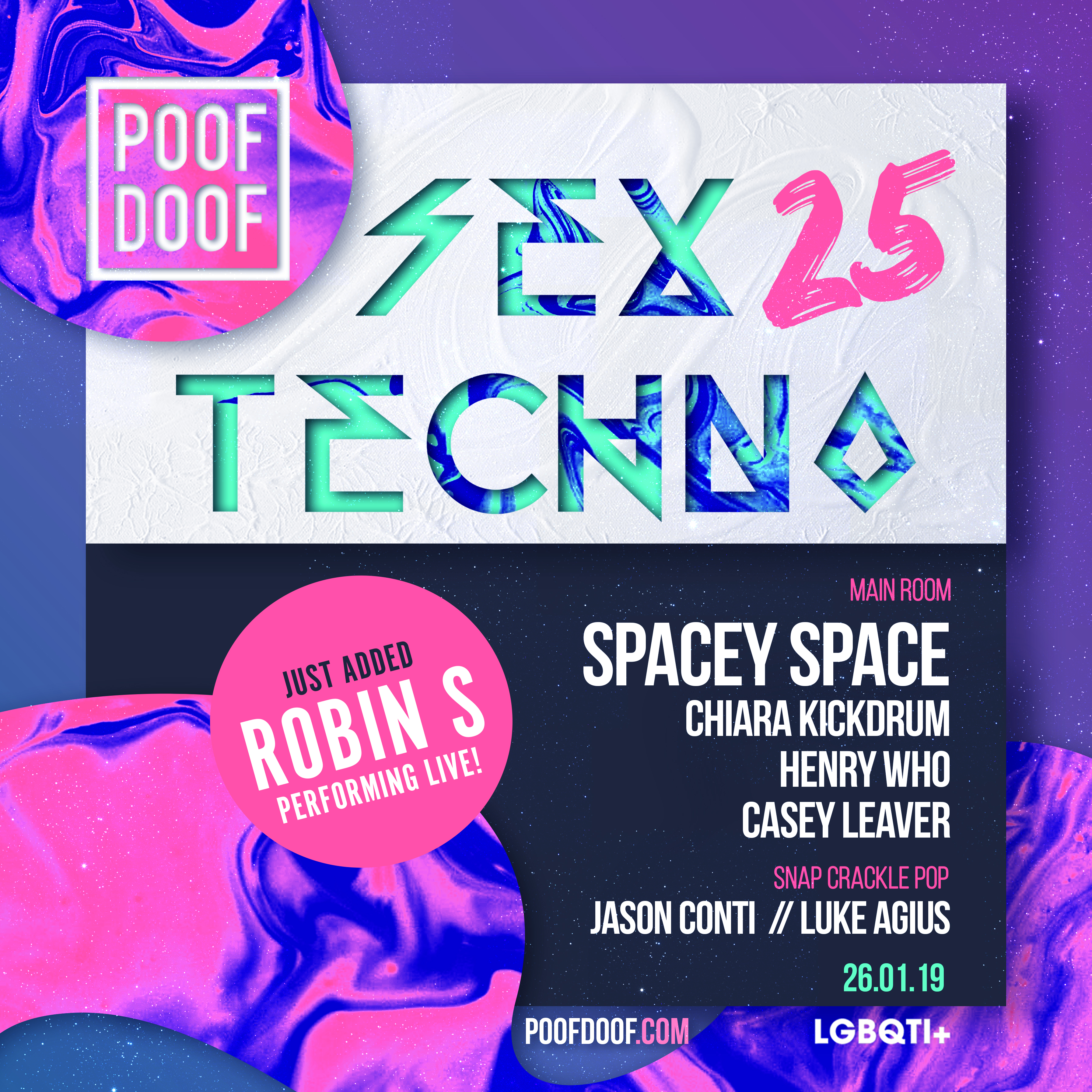 SEX TECHNO #25 - Poof Doof melbourne