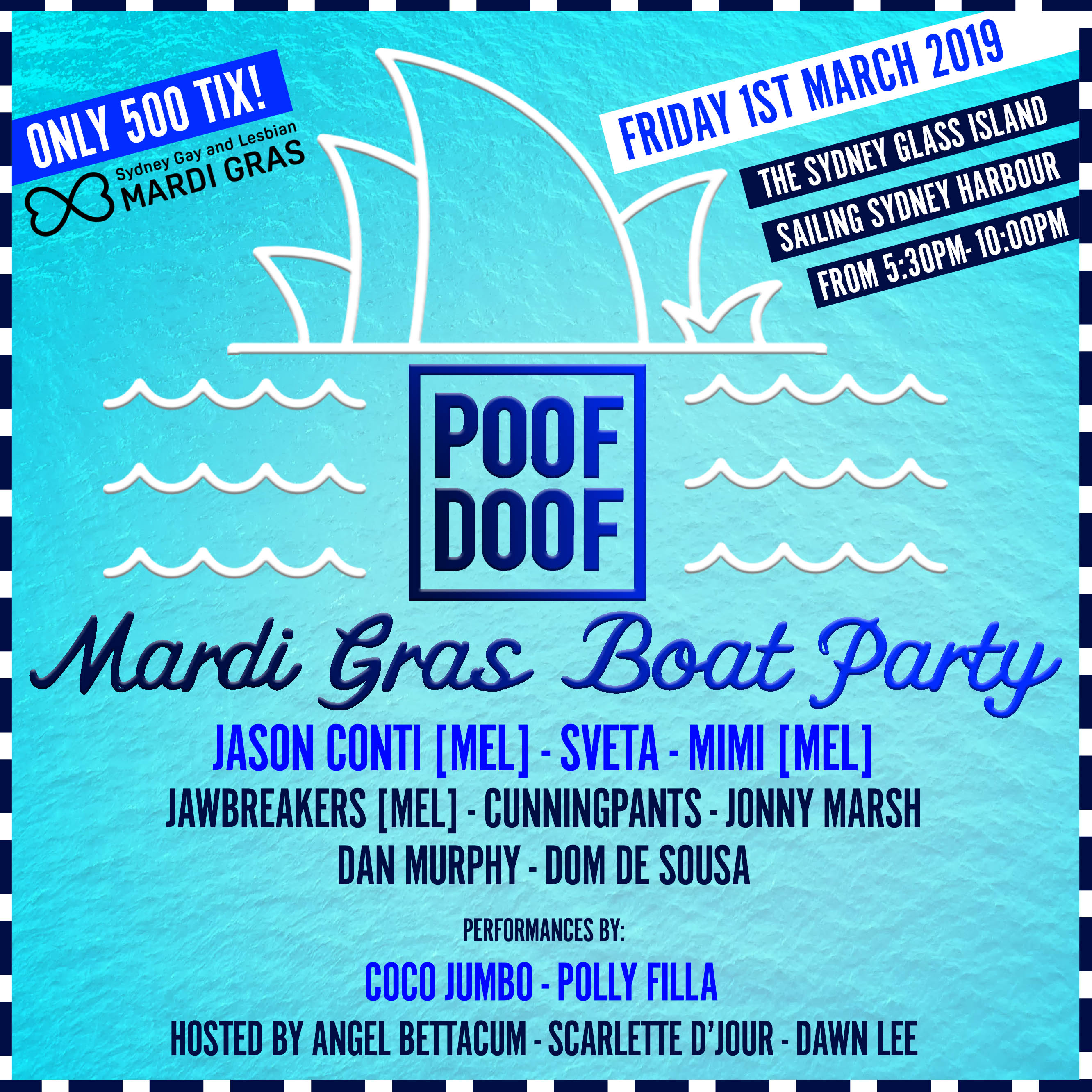 MARDI GRAS BOAT PARTY - Poof Doof 