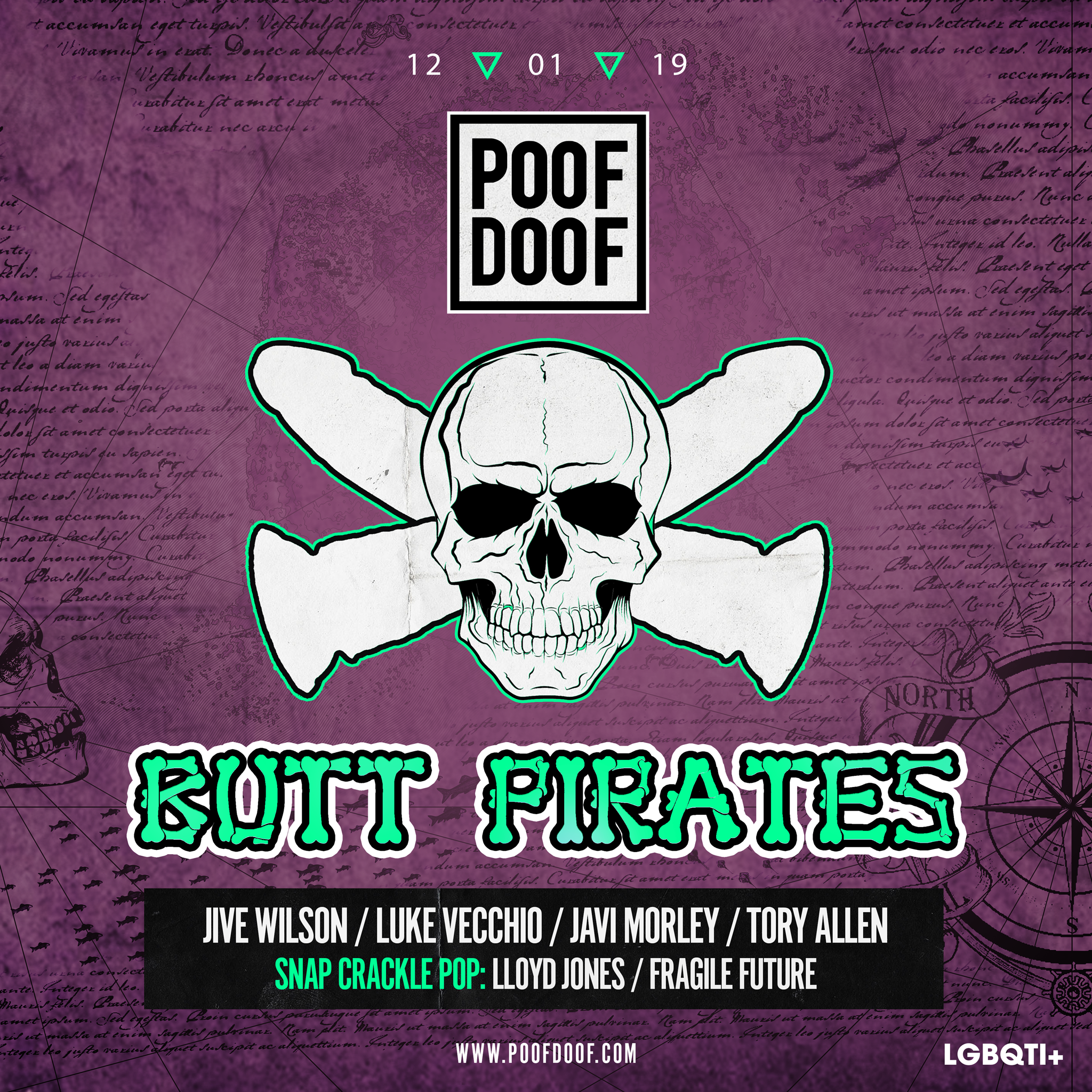 BUTT PIRATES - Poof Doof 