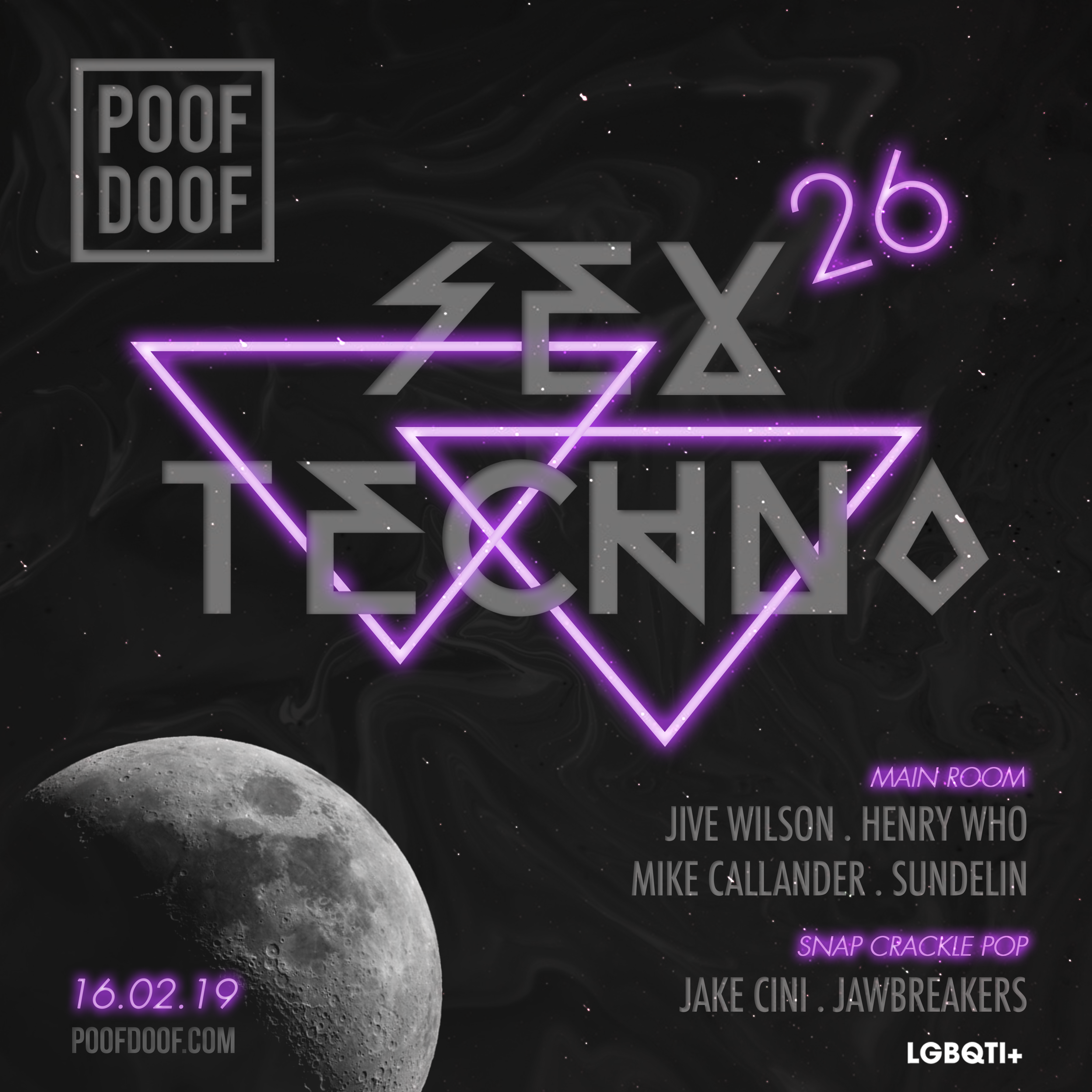 SEX TECHNO #26 - Poof Doof melbourne