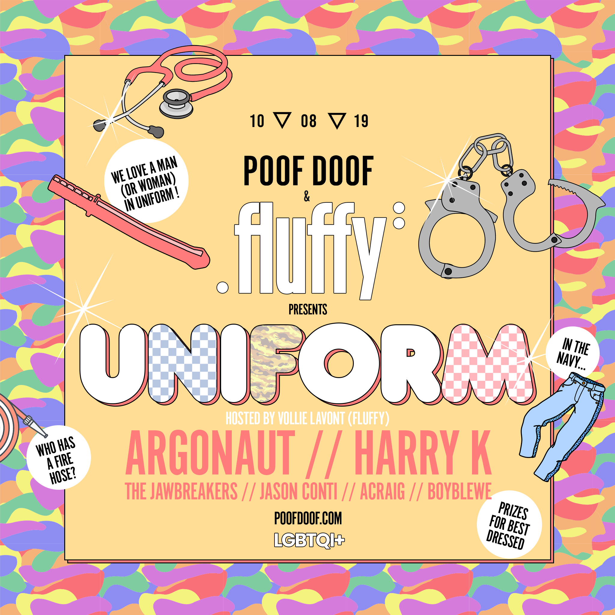 Poof Doof x Fluffy: Uniform Party - Poof Doof 