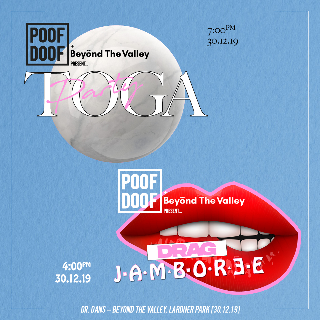 POOF DOOF DRAG JAMBOREE & TOGA PARTY - Poof Doof melbourne