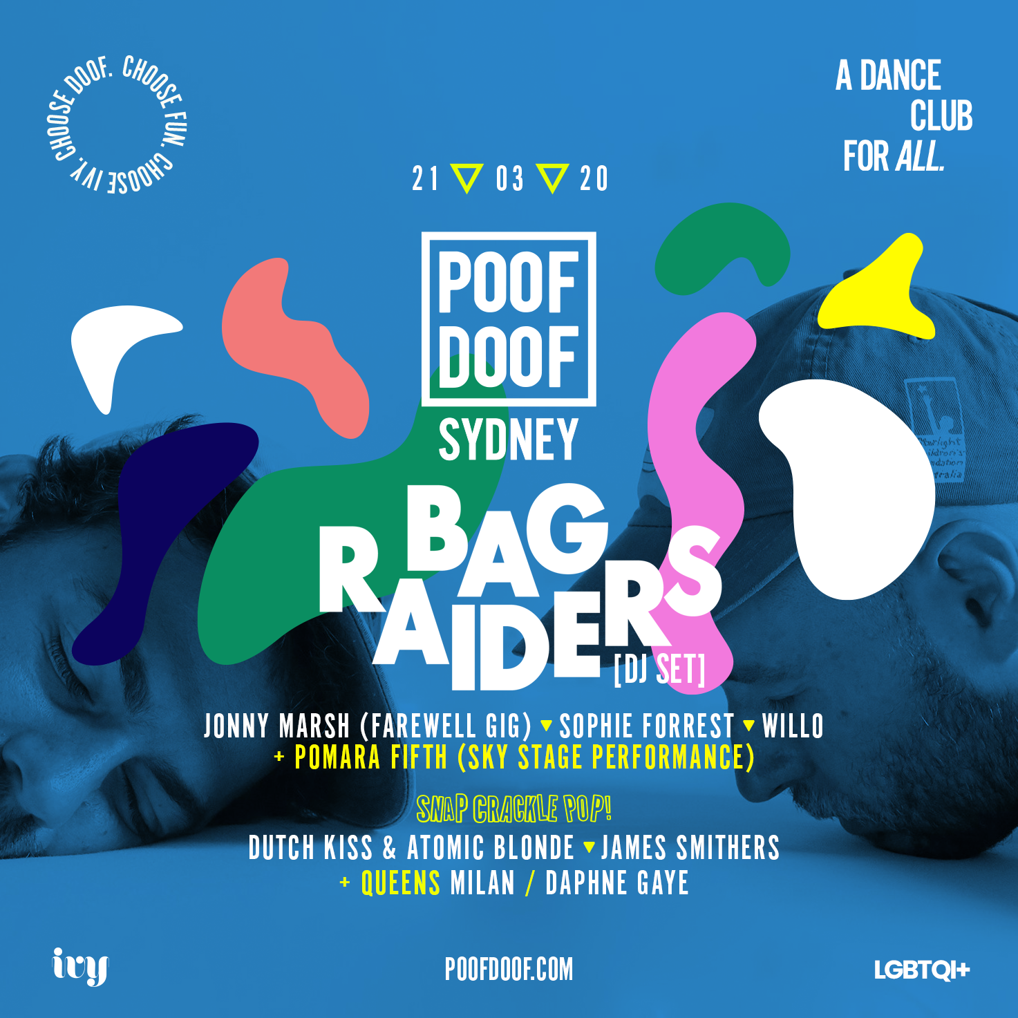 POOF DOOF SYD / Bag Raiders - Poof Doof sydney