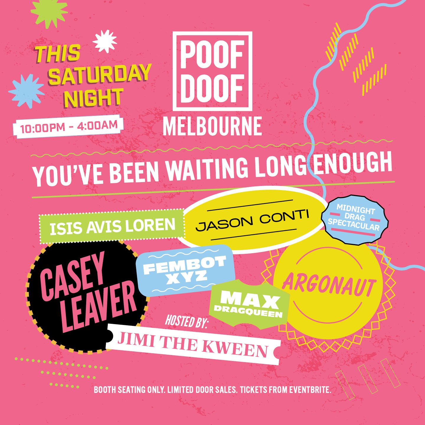 POOF DOOF MELBOURNE REOPENING - Poof Doof melbourne