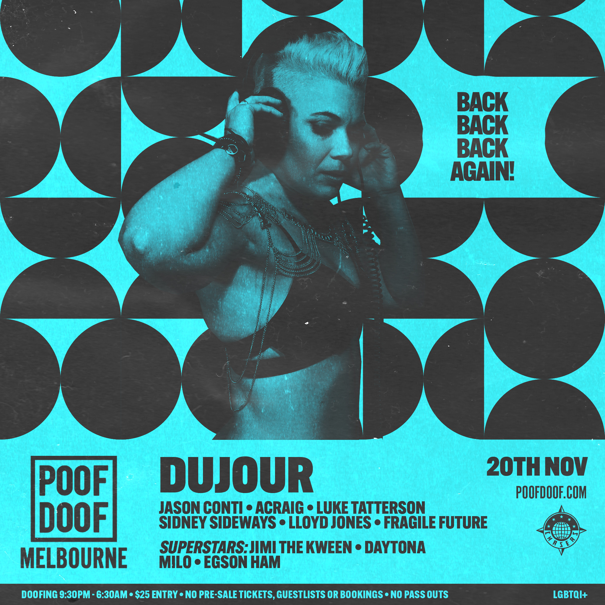 POOF DOOF MELBOURNE: SATURDAY 20TH NOVEMBER - Poof Doof melbourne