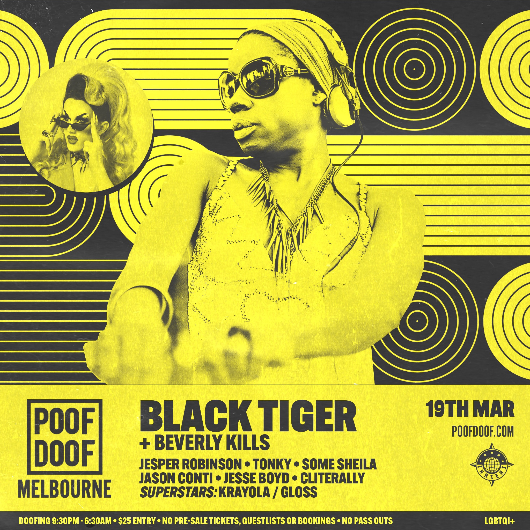 POOF DOOF MELBOURNE: SATURDAY 19TH MARCH - Poof Doof melbourne