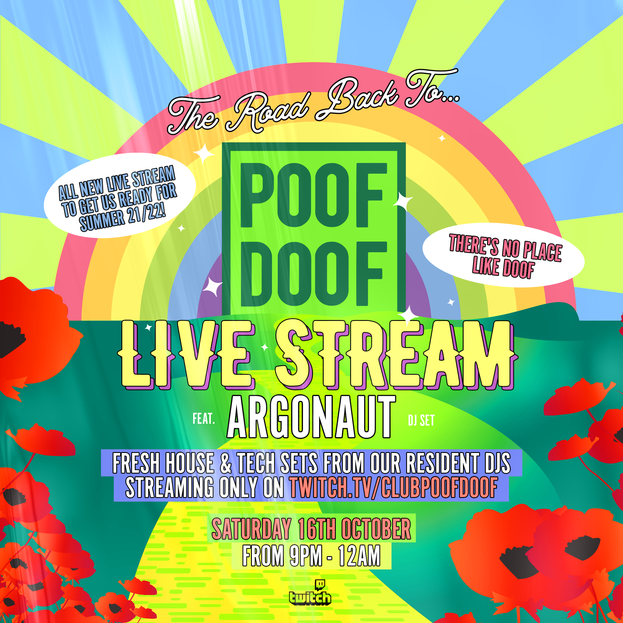 POOF DOOF: SATURDAY 16TH OCTOBER - Poof Doof melbourne