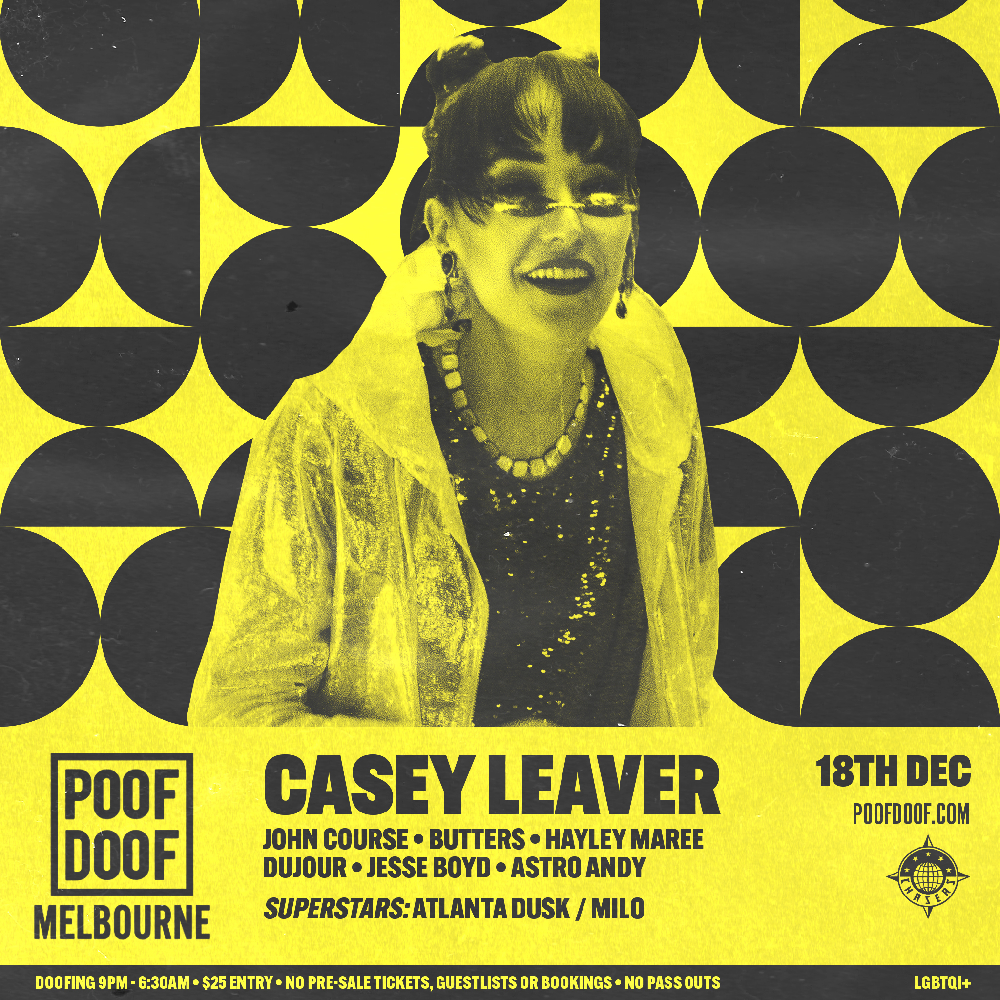 POOF DOOF MELBOURNE: SATURDAY 18TH DECEMBER - Poof Doof melbourne