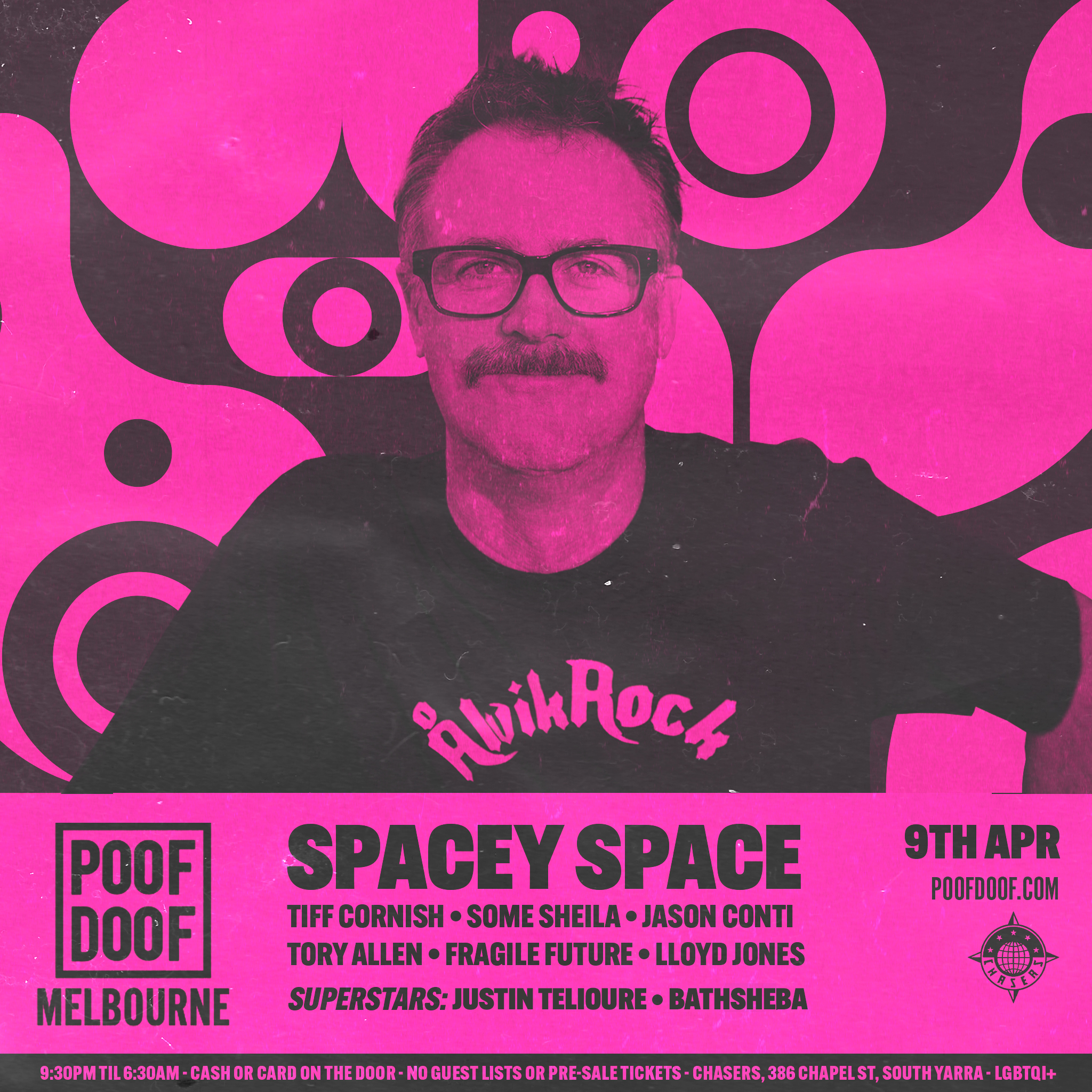 POOF DOOF MELBOURNE – SATURDAY 9TH APRIL - Poof Doof melbourne