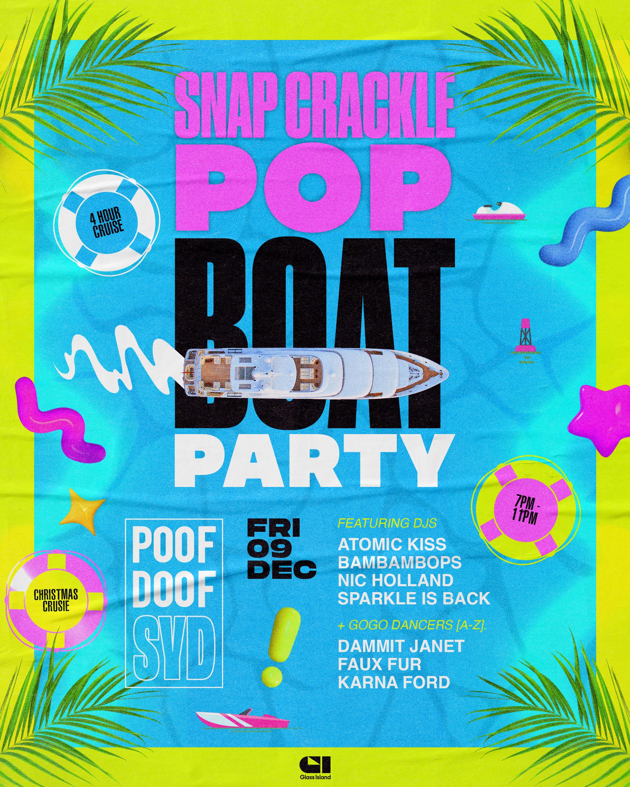 POOF DOOF X NEW YEARS EVE IN THE PARK – SATURDAY 31ST DECEMBER - Poof Doof sydney