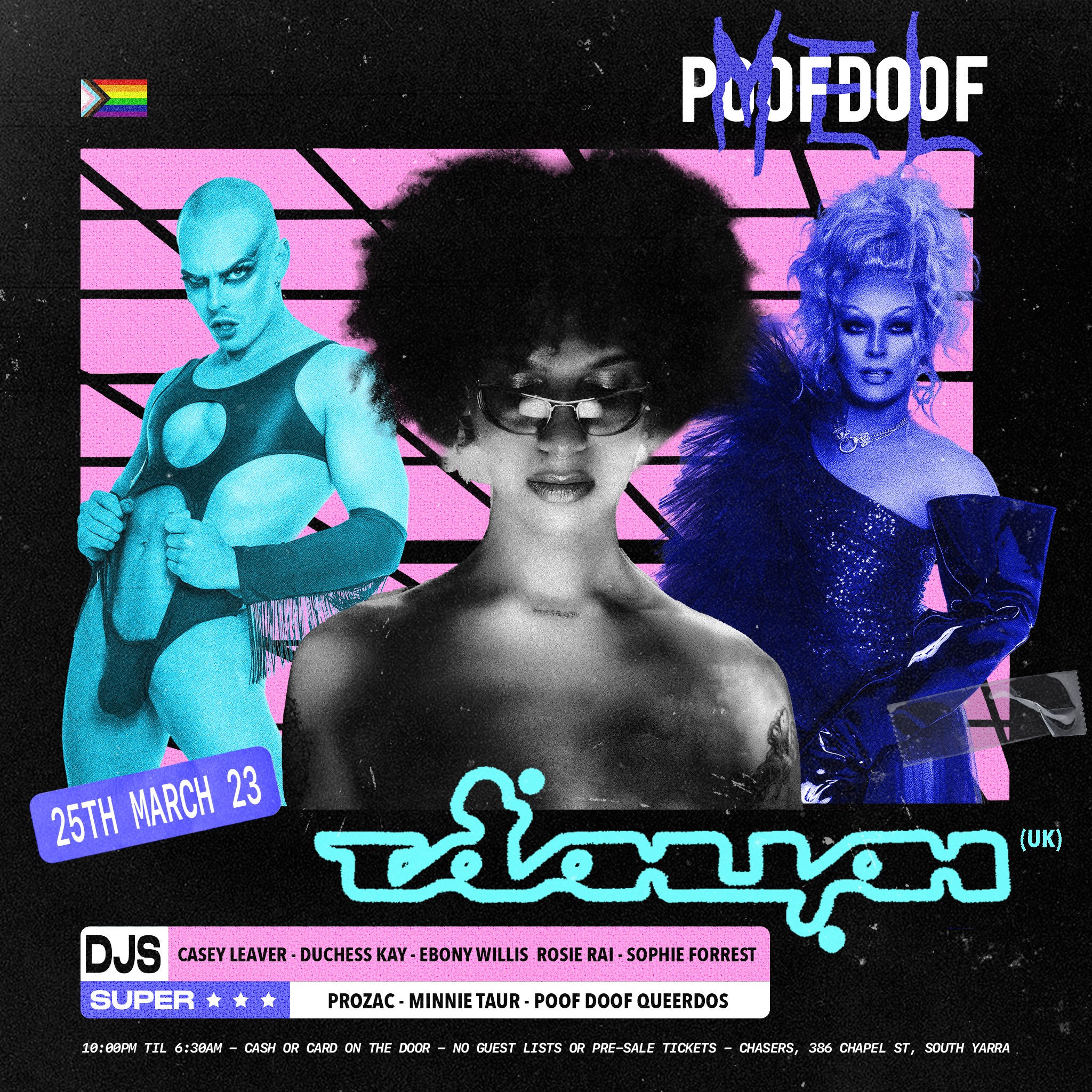 POOF DOOF MELBOURNE – SATURDAY 25TH MARCH 2023 - Poof Doof melbourne