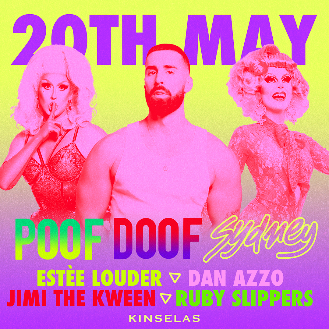 POOF DOOF SYDNEY – SATURDAY 20TH MAY 2023 - Poof Doof sydney