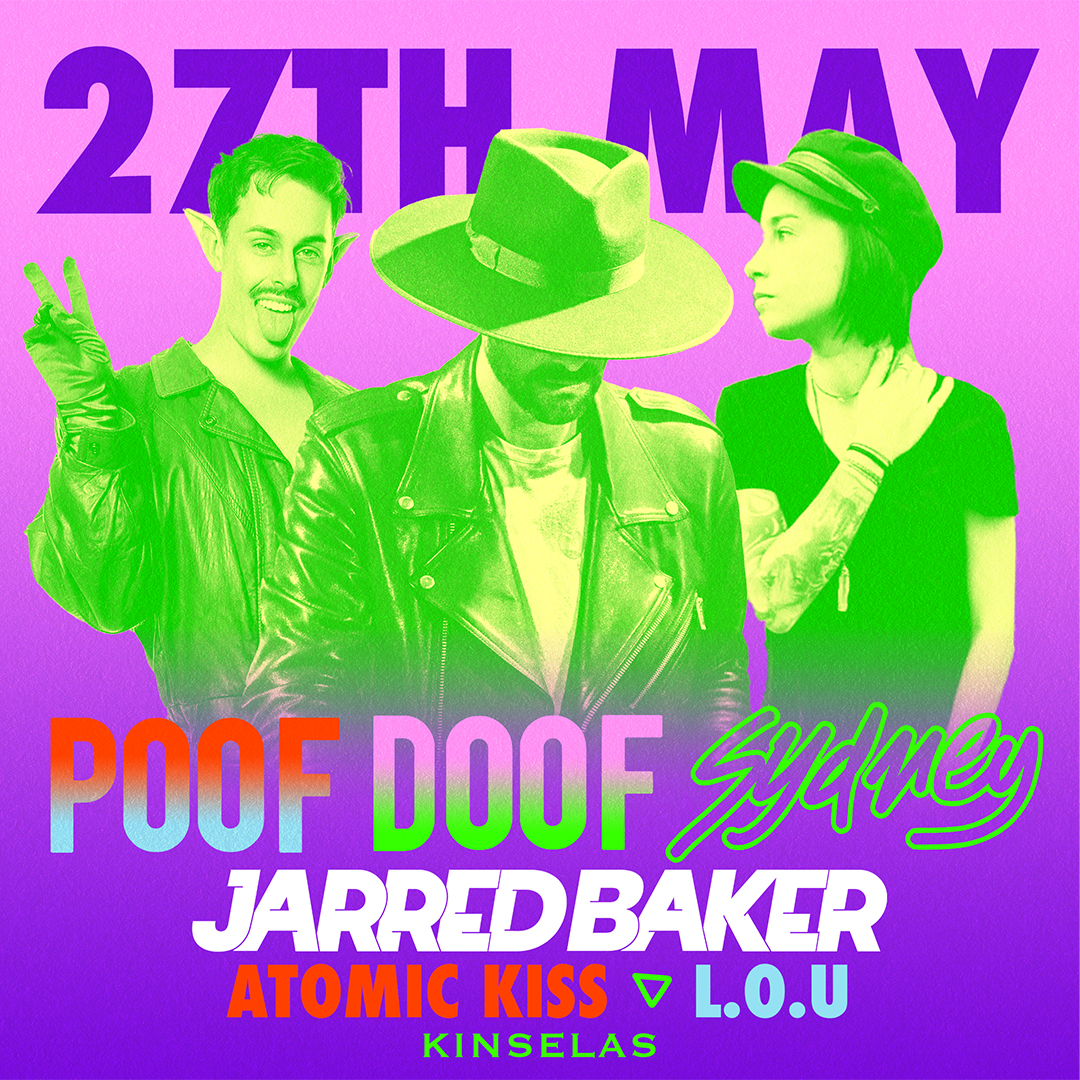 POOF DOOF SYDNEY – SATURDAY 3RD JUNE 2023 - Poof Doof sydney