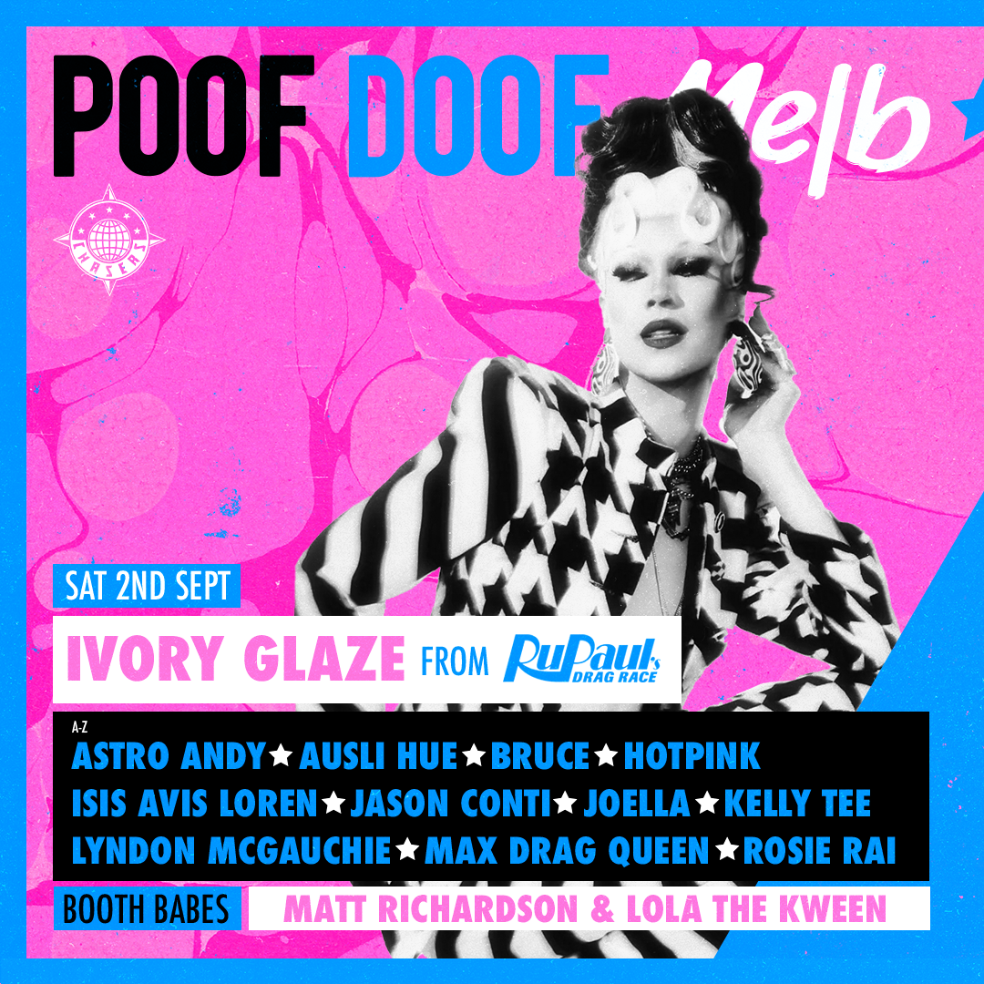 POOF DOOF SYDNEY – SATURDAY 2ND SEPTEMBER 2023 - Poof Doof sydney