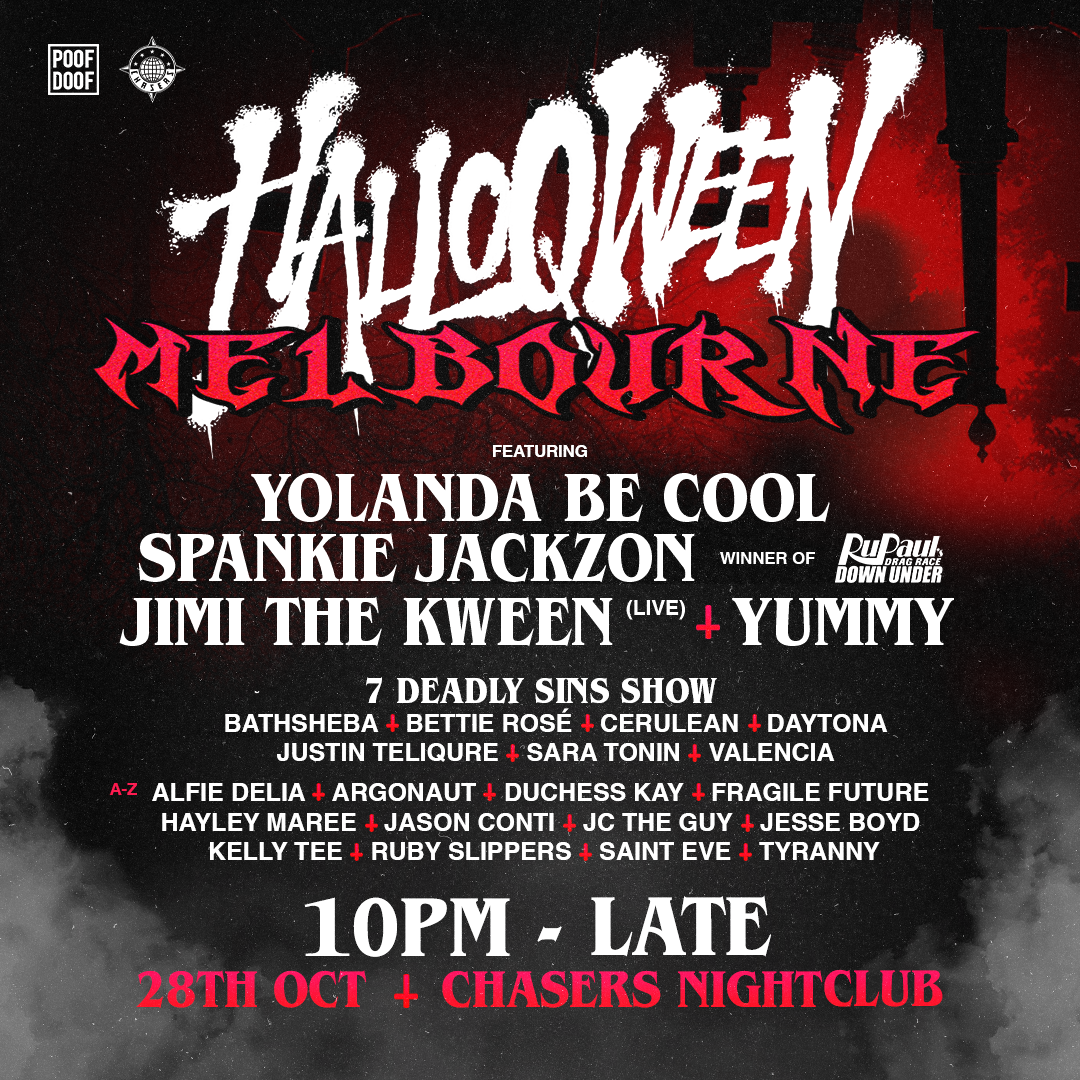 POOF DOOF MELBOURNE: HALLOQWEEN DEMON DOOF - SATURDAY 28TH OCTOBER 2023 ...