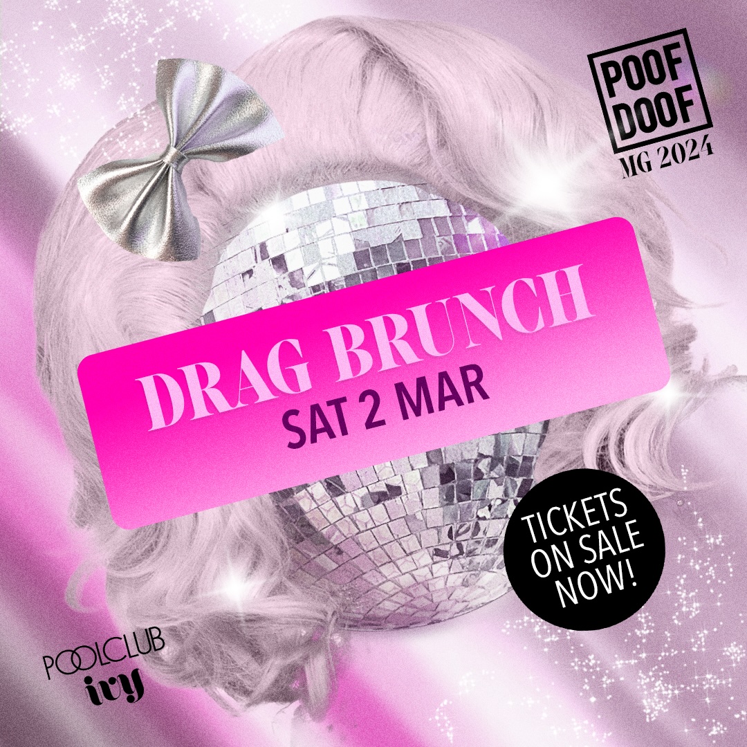 POOF DOOF SYD X MARDI GRAS 2024: DRAG BRUNCH PARADE DAY EDITION – SATURDAY 2ND MARCH 2024 - Poof Doof sydney