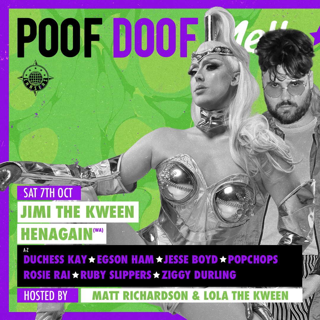 POOF DOOF MELBOURNE – SATURDAY 7TH OCTOBER 2023 - Poof Doof melbourne