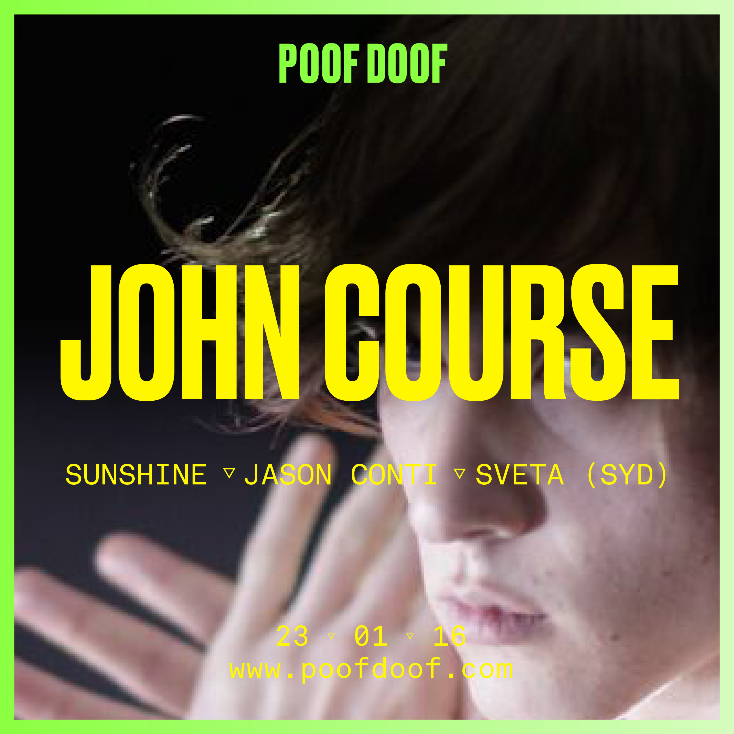 JOHN COURSE OF COURSE - Poof Doof 