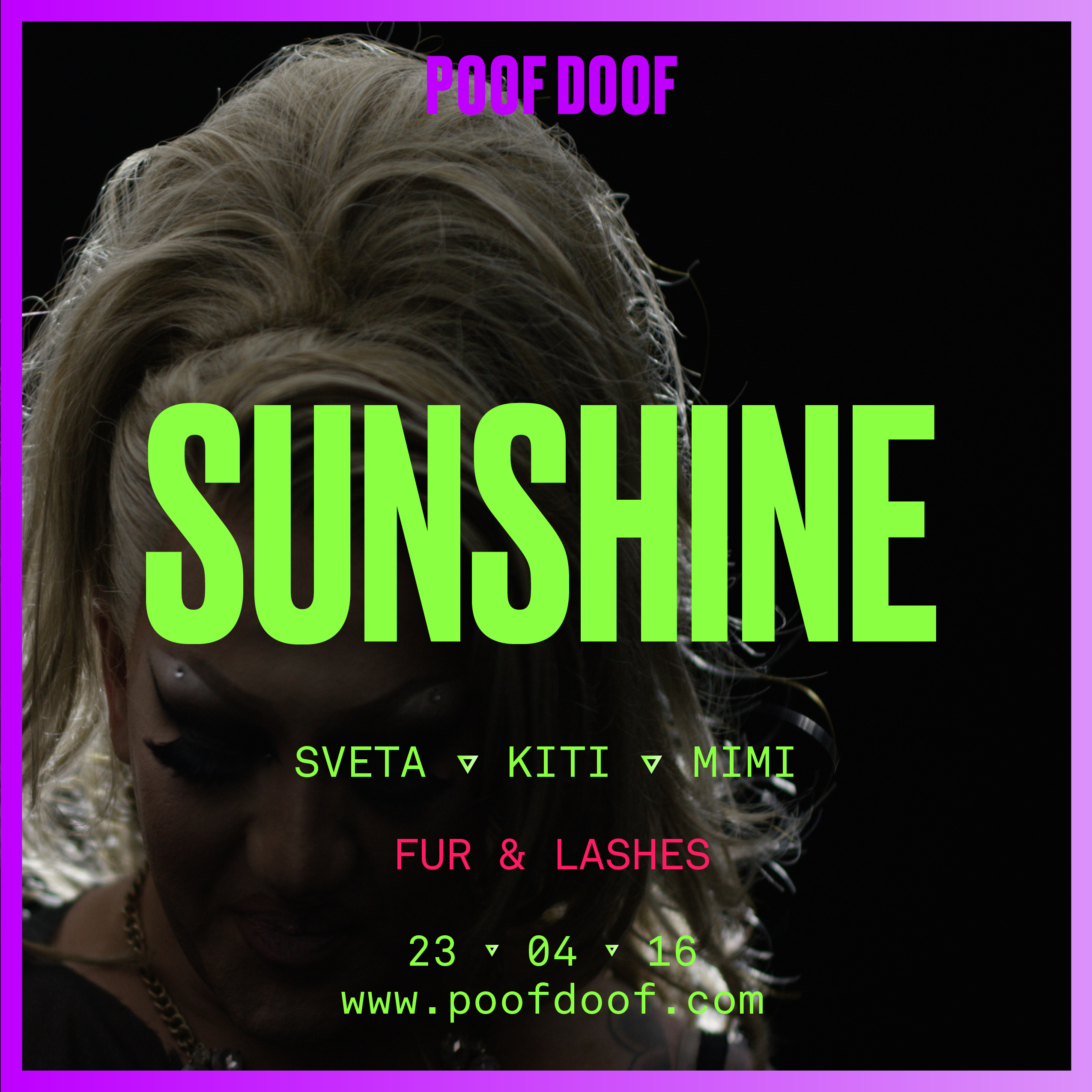 FUR & LASHES - Poof Doof melbourne