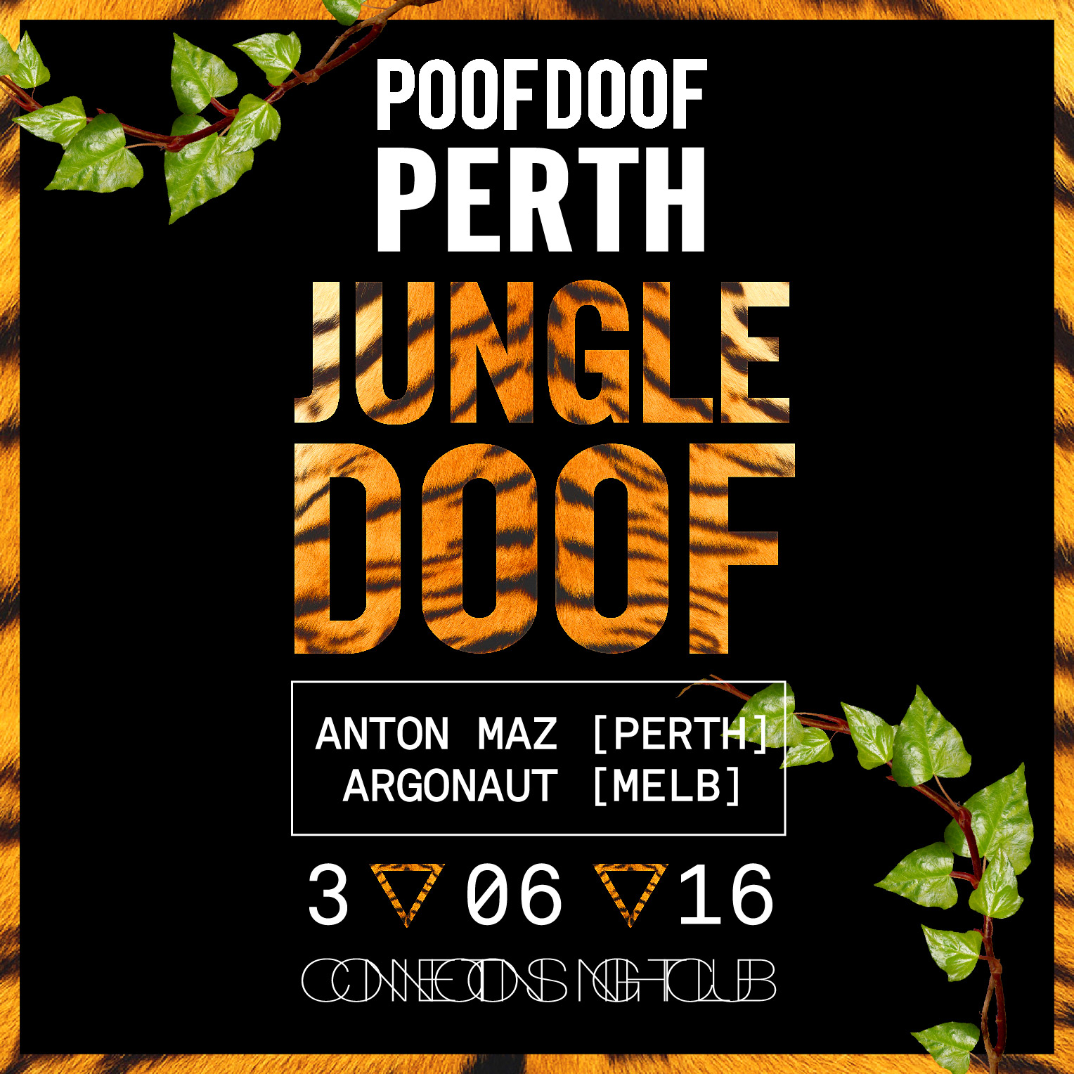 POOF DOOF PERTH #4: JUNGLE DOOF - Poof Doof melbourne