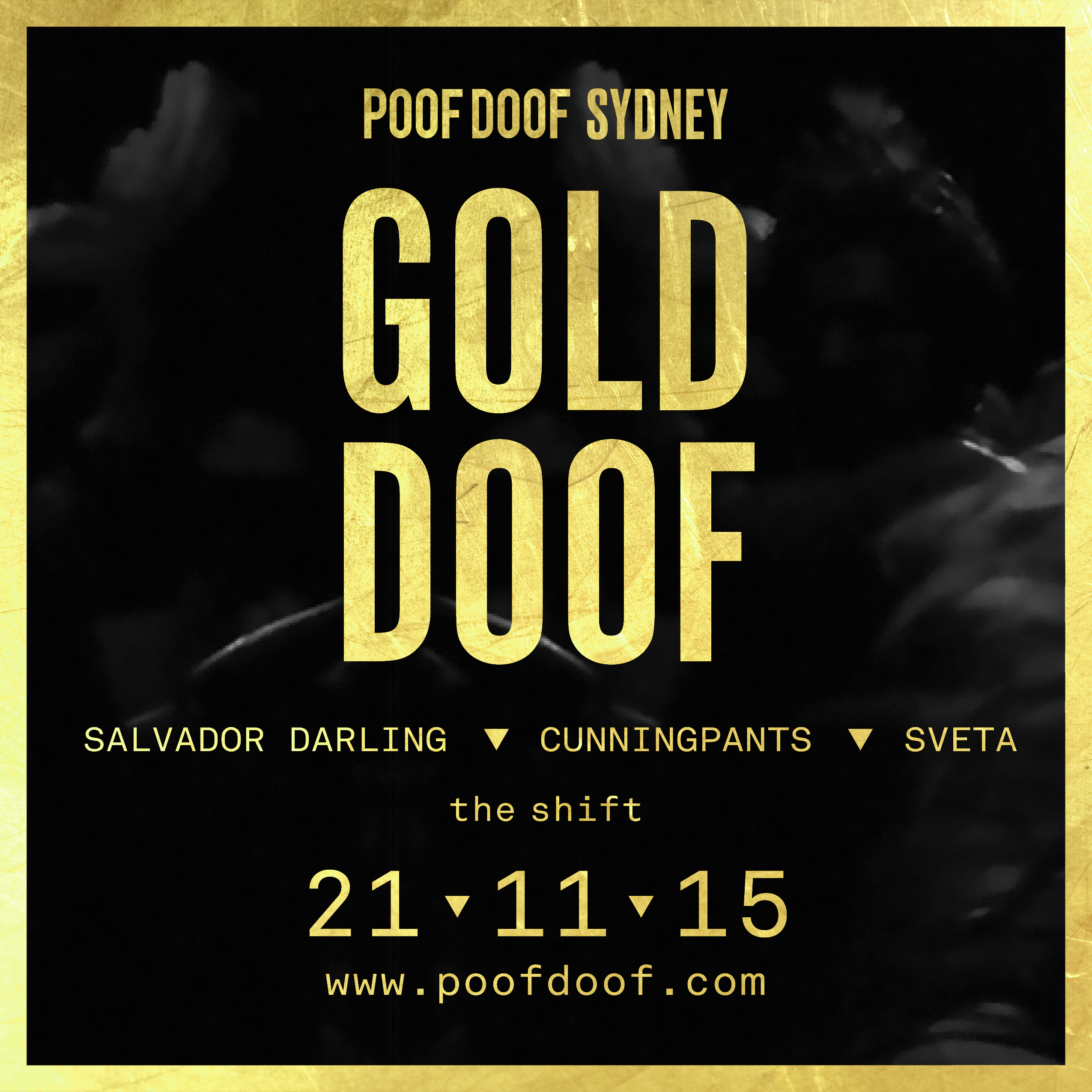 SYDNEY DOOF #4 // GOLD DOOF - Poof Doof 