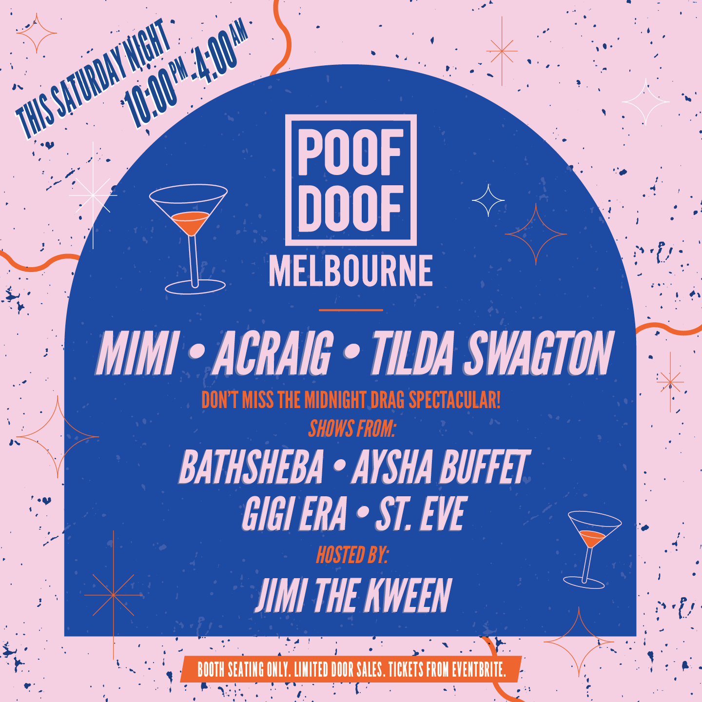 POOF DOOF MELBOURNE // SATURDAY 5TH DECEMBER - Poof Doof melbourne