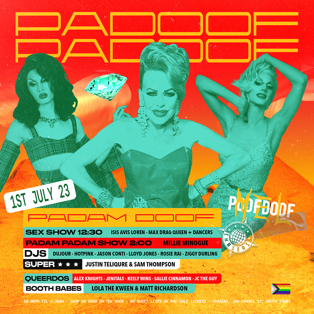 POOF DOOF MELBOURNE – SATURDAY 1ST JULY 2023 - Poof Doof melbourne