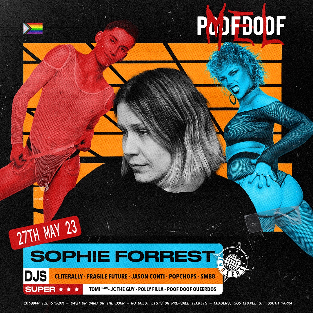 POOF DOOF MELBOURNE – SATURDAY 27TH MAY 2023 - Poof Doof melbourne