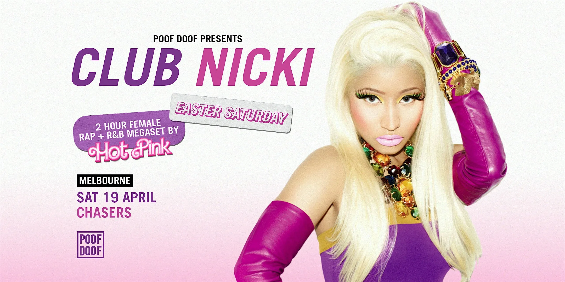 Club Nicki MELB - Nicki Minaj + female rap tribute party (Easter Saturday)