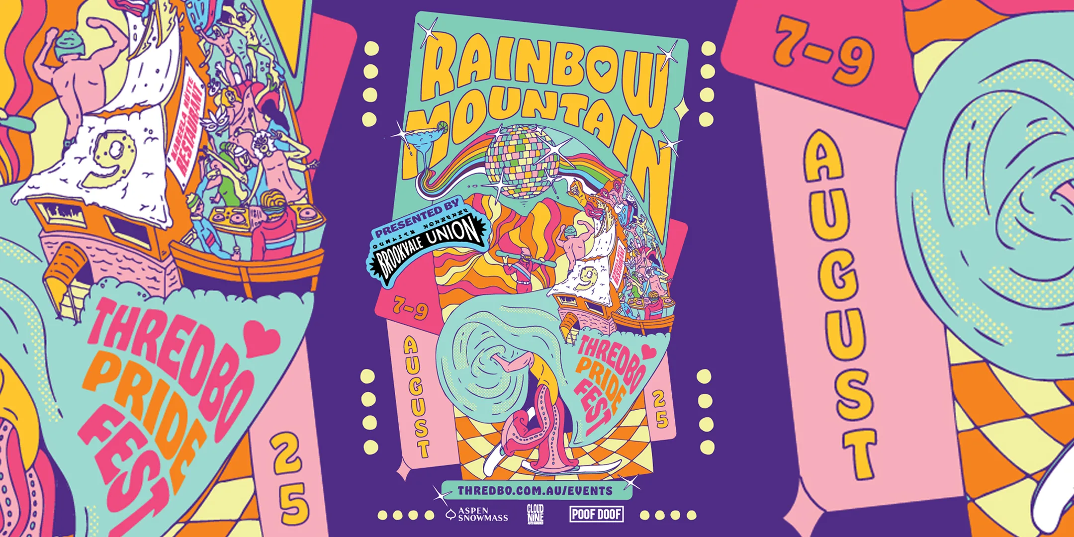 RAINBOW MOUNTAIN X POOF DOOF 2025 - Poof Doof 
