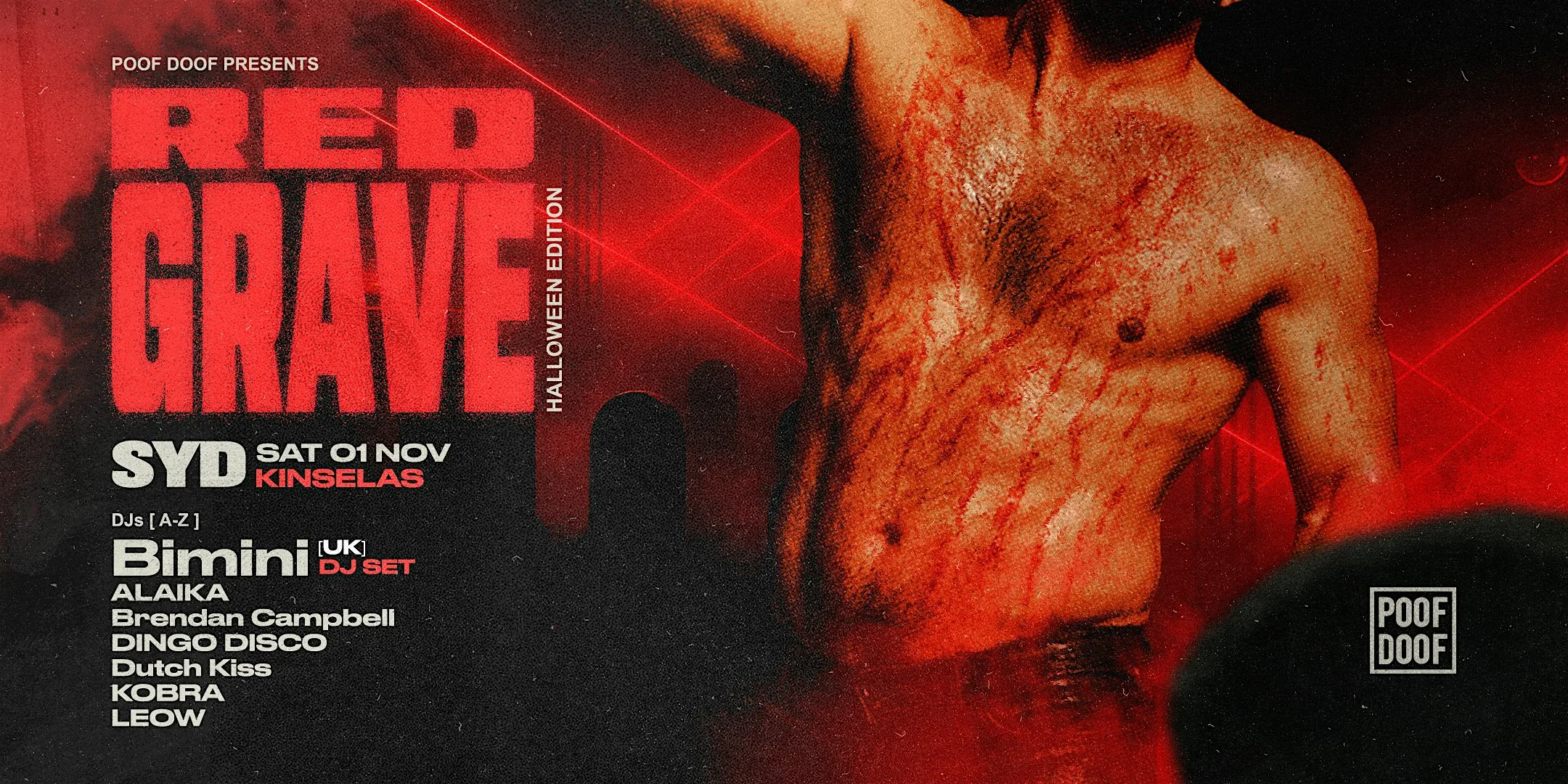 Red Grave SYD (Halloween Edition) - Sat 1st November