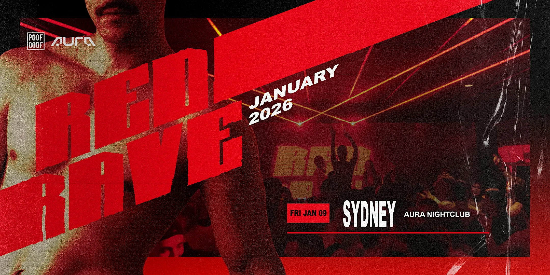 Red Rave Sydney - Fri 9th January