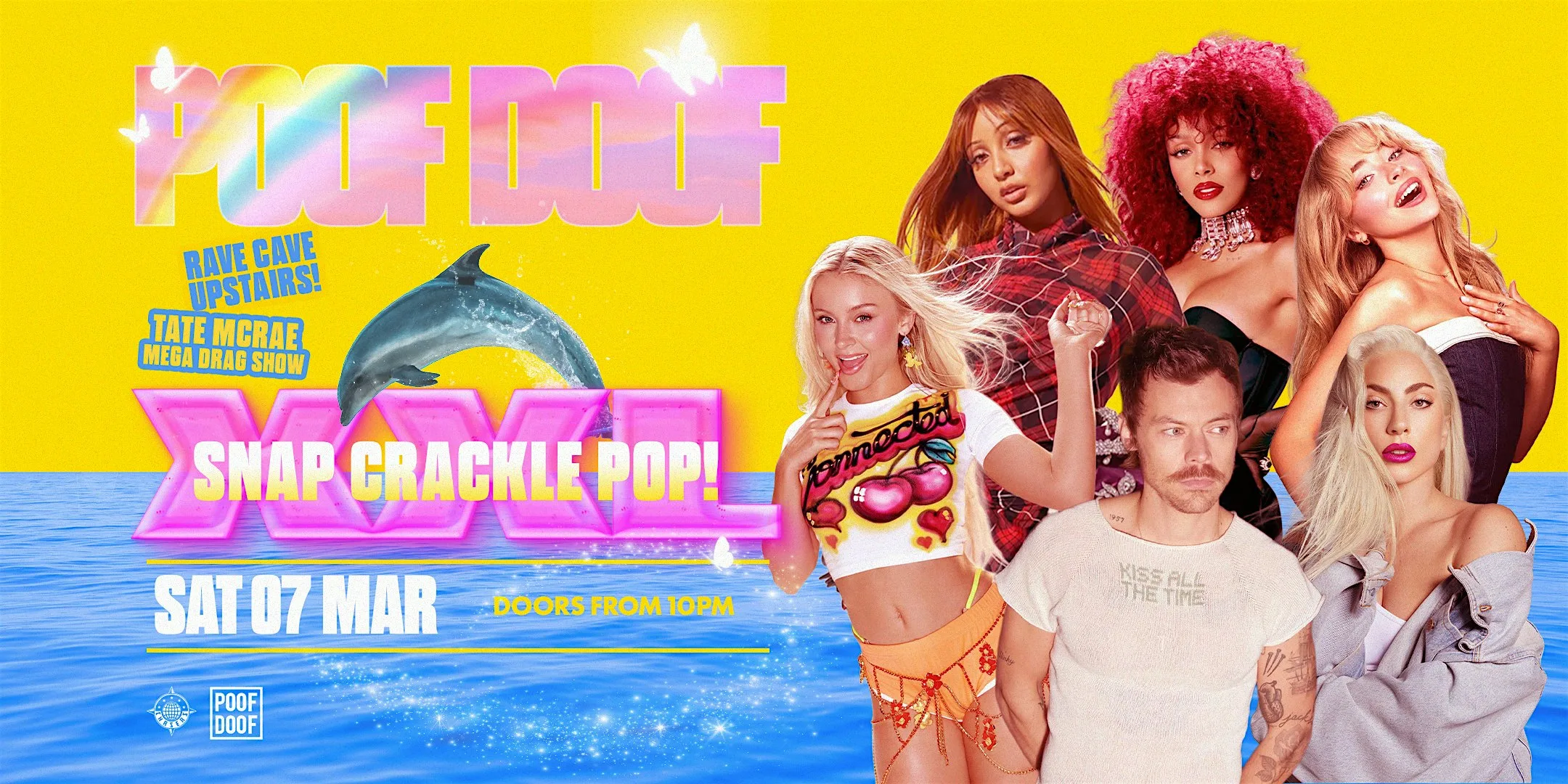 Snap Crackle Pop XXL MELB - Saturday 7th March