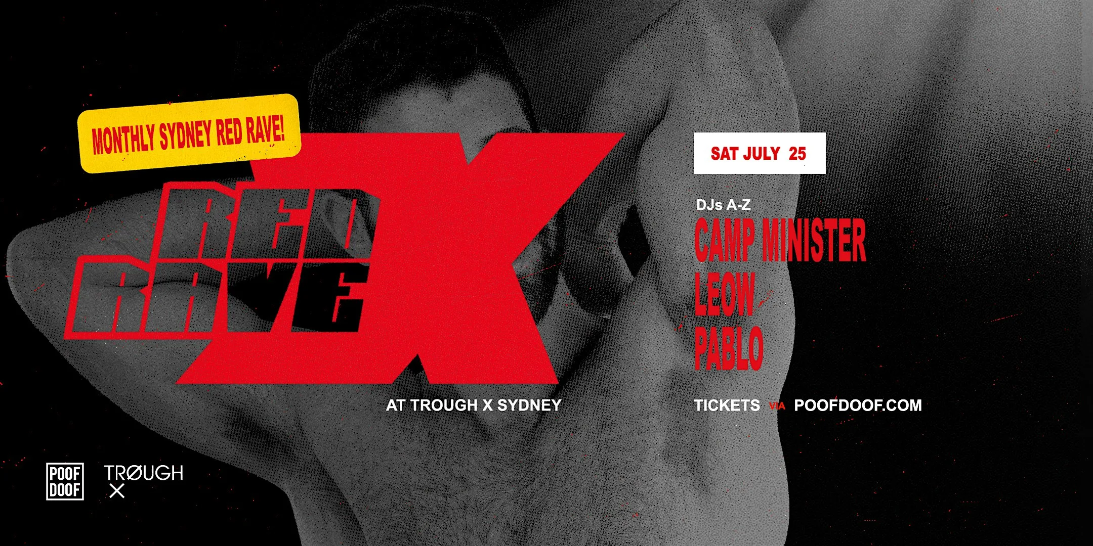 Red Rave X Sydney - Sat  25th July